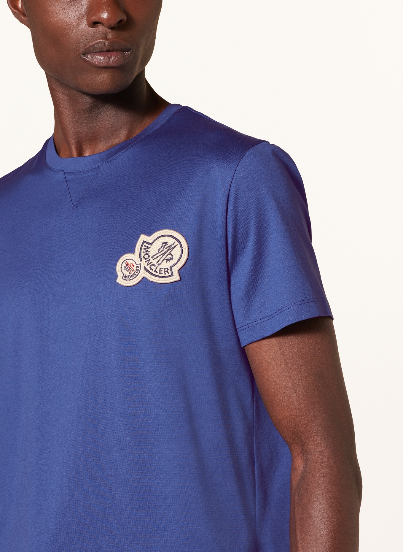 MONCLER T-Shirt: BLAU