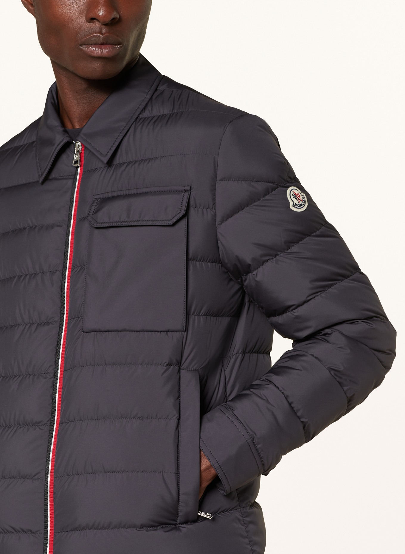 MONCLER Down jacket FAZZON in dark blue
