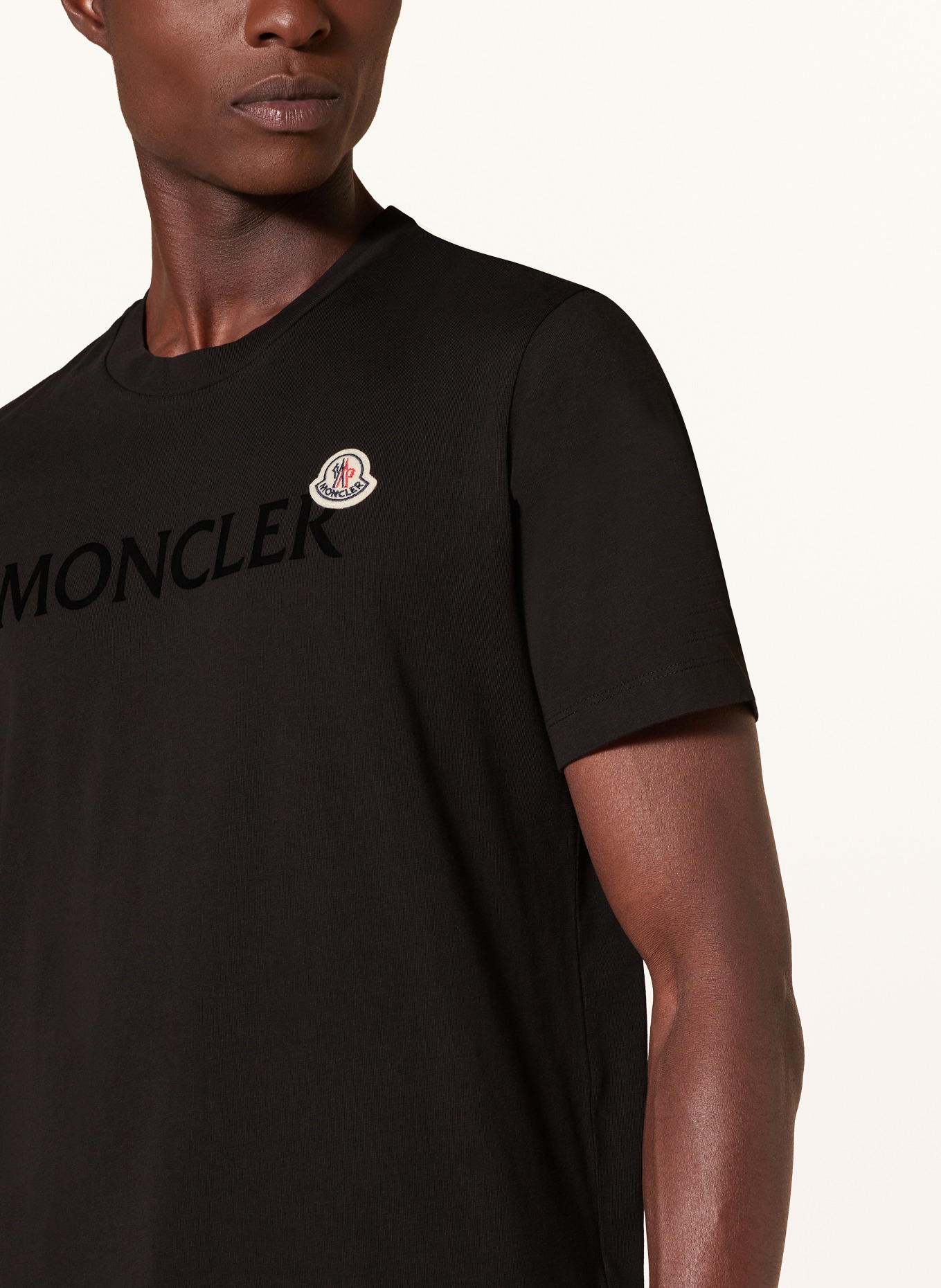 MONCLER T-Shirt: SCHWARZ