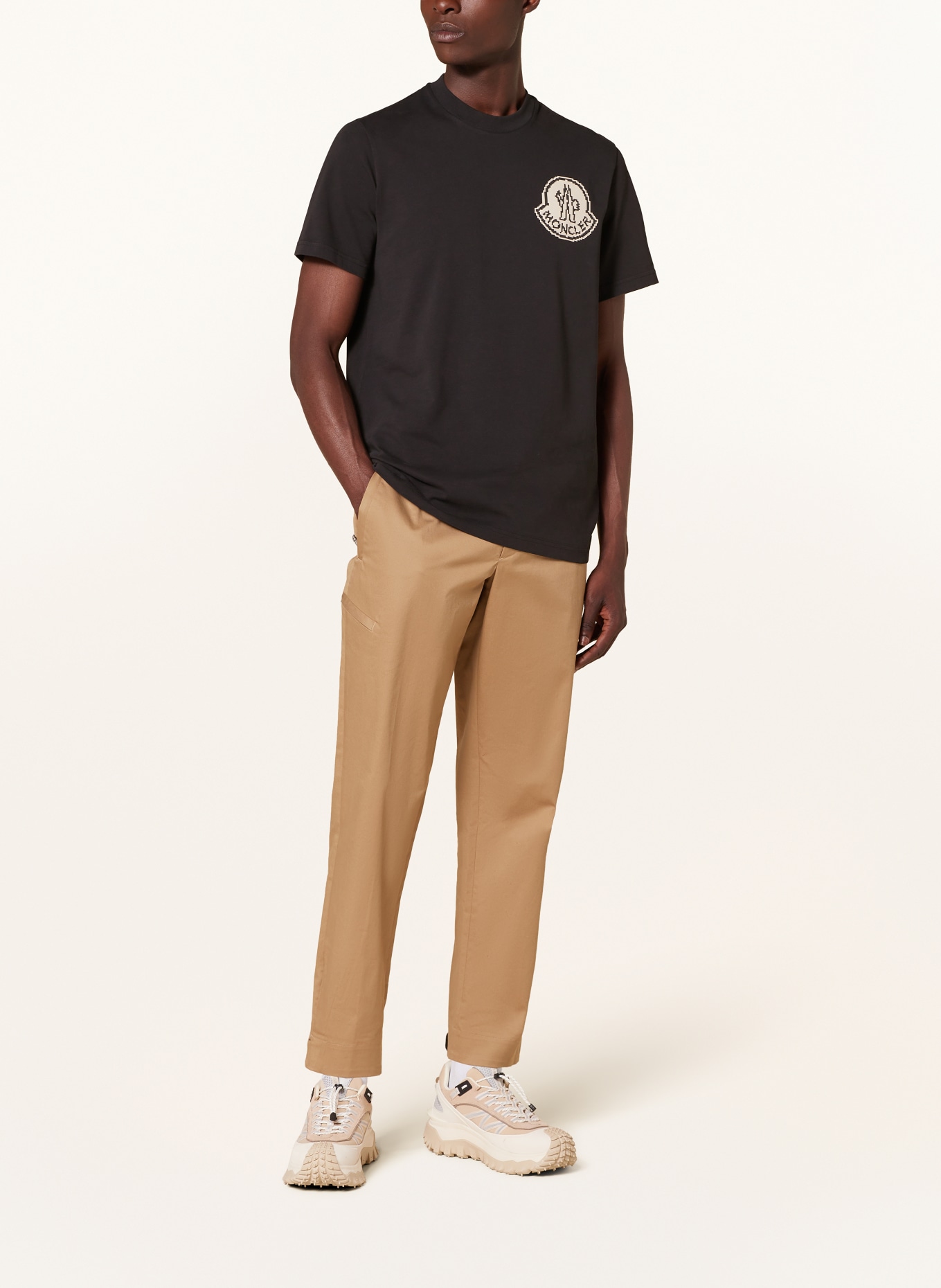 MONCLER T-shirt, Color: BLACK (Image 2)