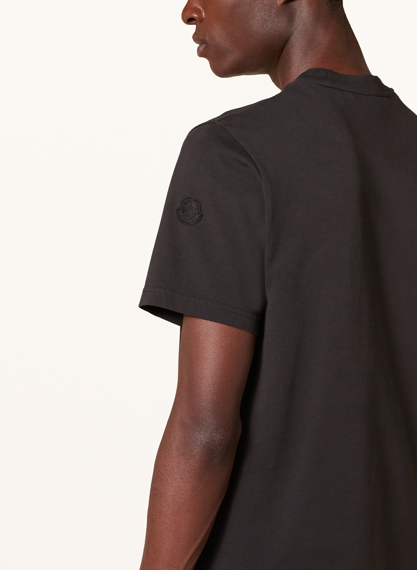 MONCLER T-shirt, Color: BLACK (Image 4)