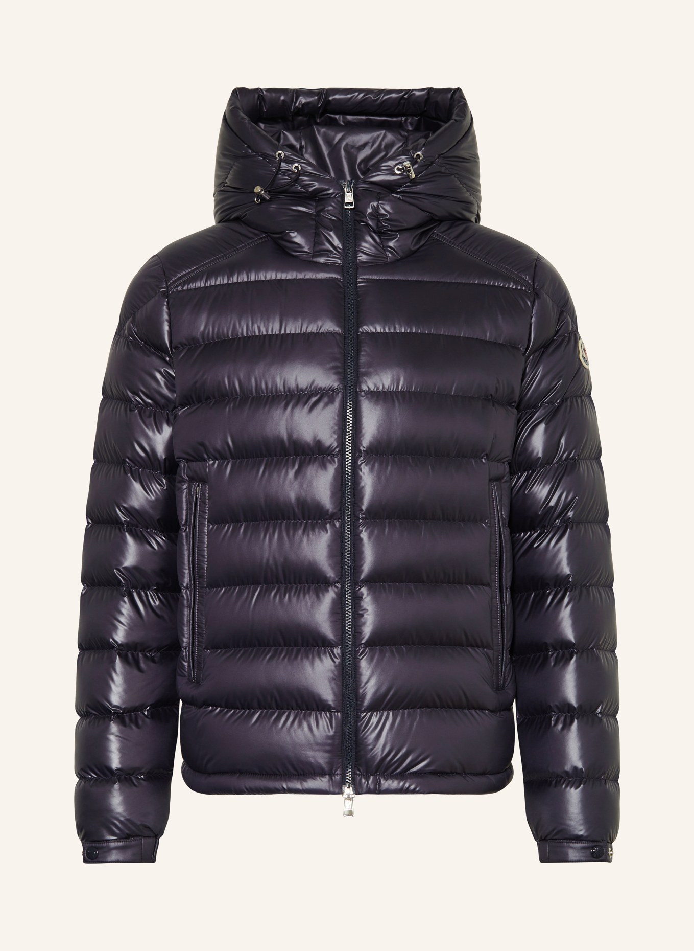 Dark blue moncler jacket hot sale
