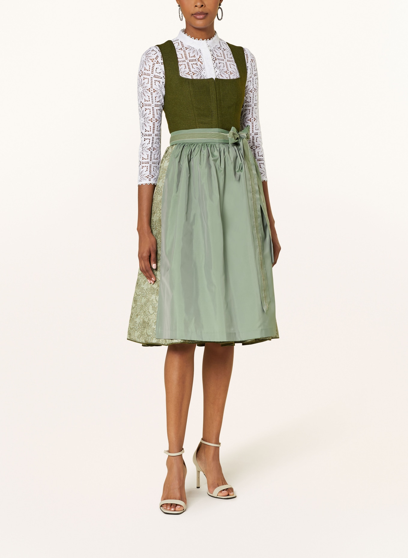 KINGA MATHE Dirndl GIRONA, Farbe: OLIV (Bild 2)