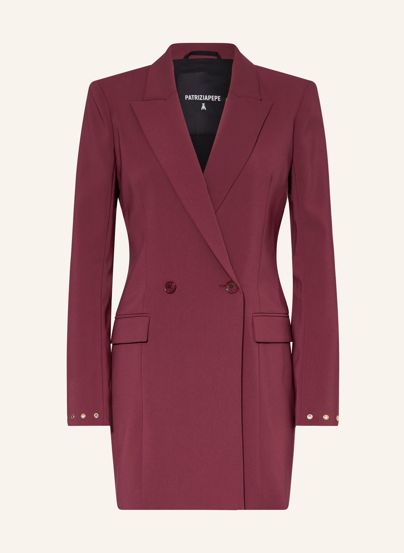 PATRIZIA PEPE Blazer dress, Color: DARK RED (Image 1)