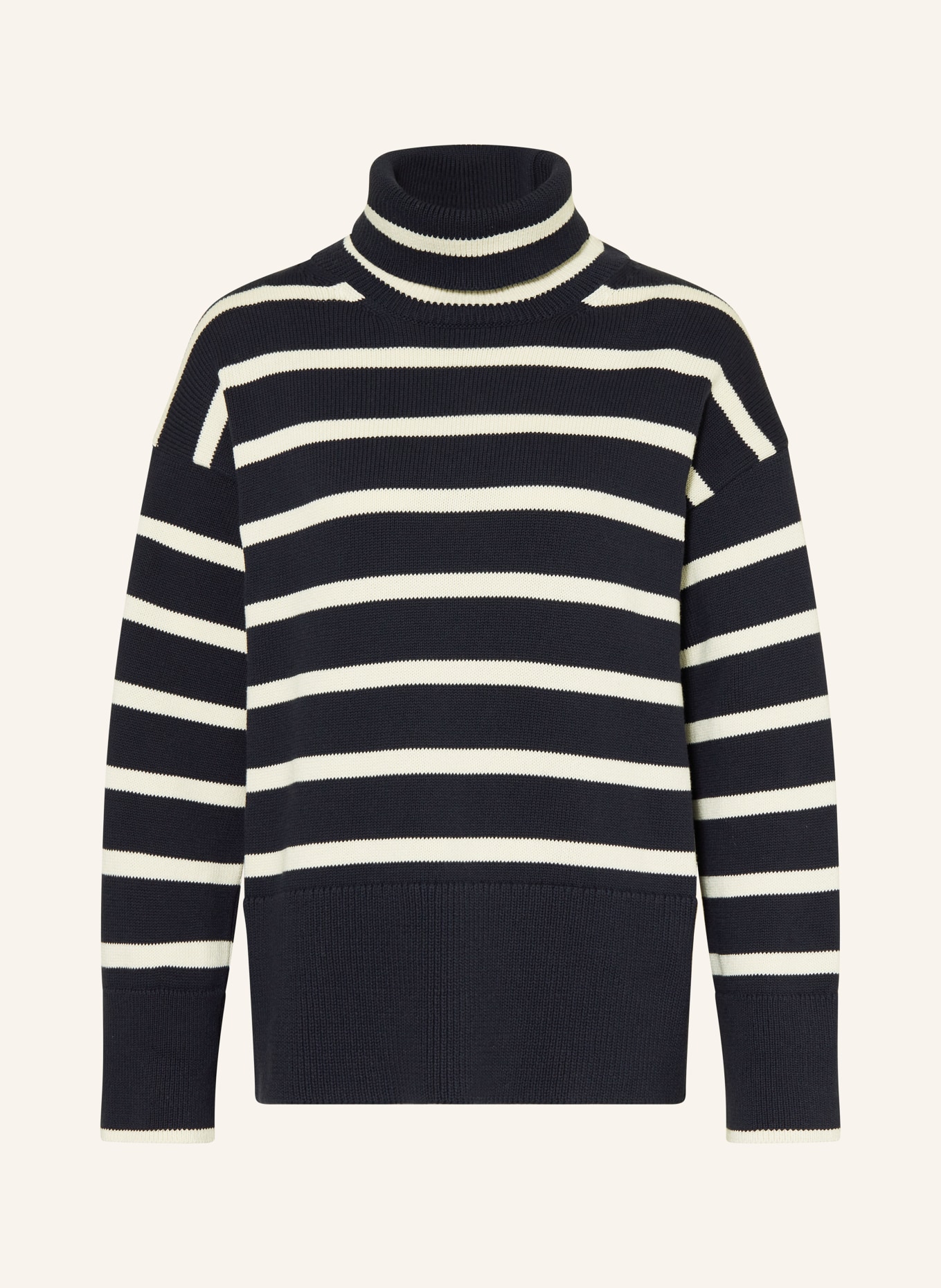 ARMEDANGELS Turtleneck sweater storage CHANAA: Mr & Mrs Italy band appliqué T-shirt