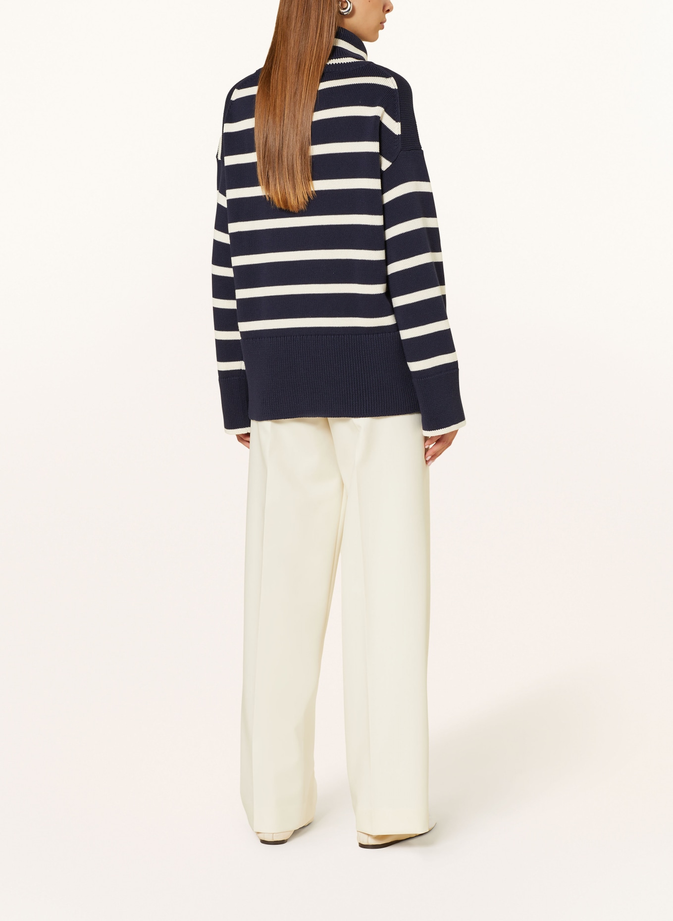 ARMEDANGELS Turtleneck sweater storage CHANAA: Mr & Mrs Italy band appliqué T-shirt