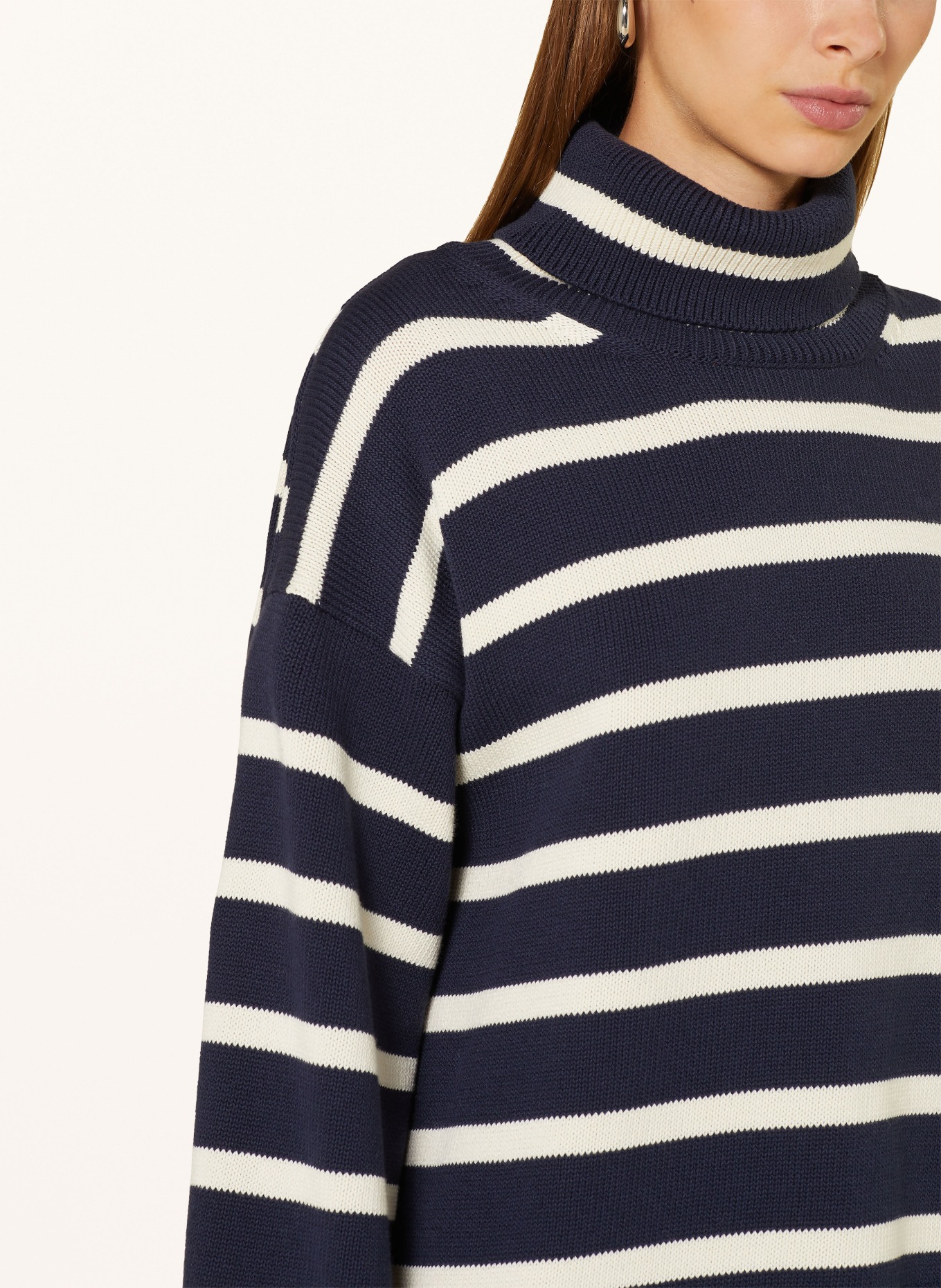 ARMEDANGELS Turtleneck sweater storage CHANAA: Mr & Mrs Italy band appliqué T-shirt
