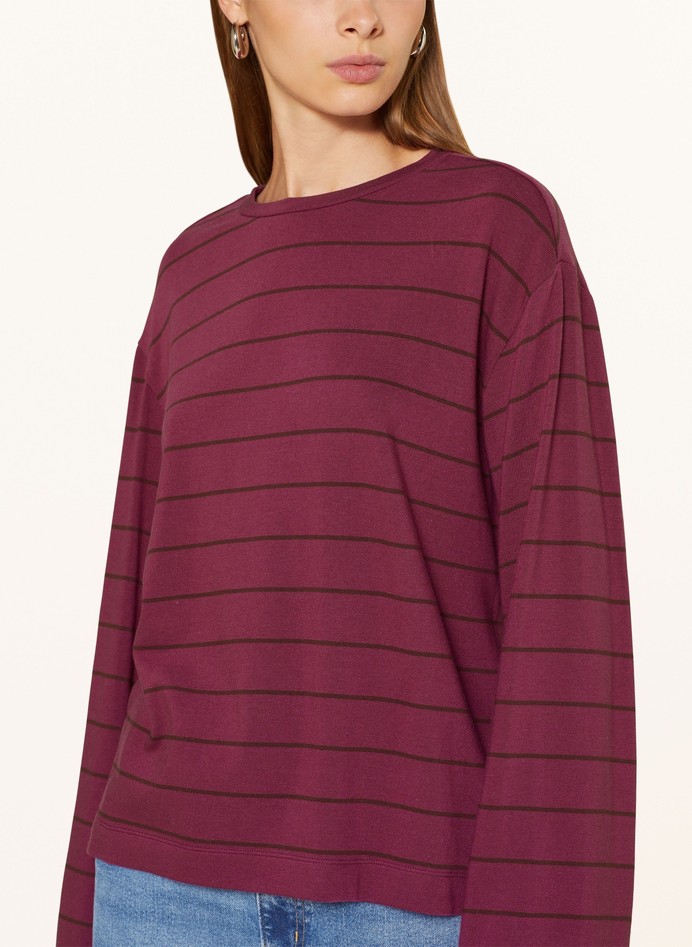 ARMEDANGELS Longsleeve MARYNAA: FUCHSIA