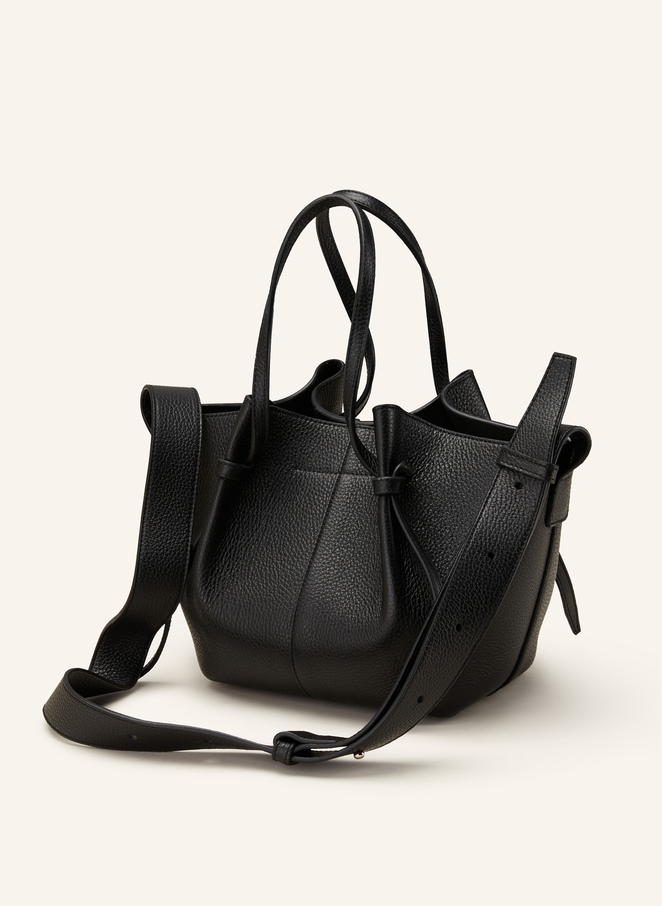 YUZEFI Shopper SQUARE MOCHI: SCHWARZ