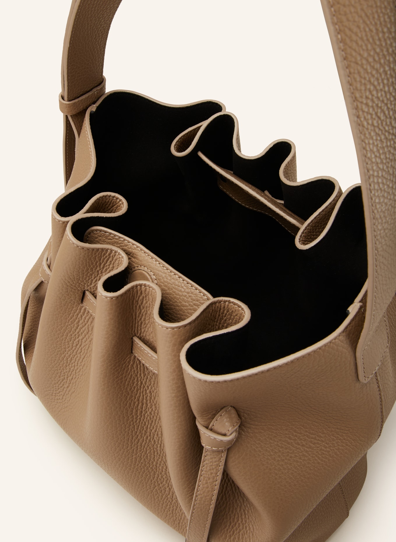 YUZEFI Hobo Bag SCALLOP LARGE