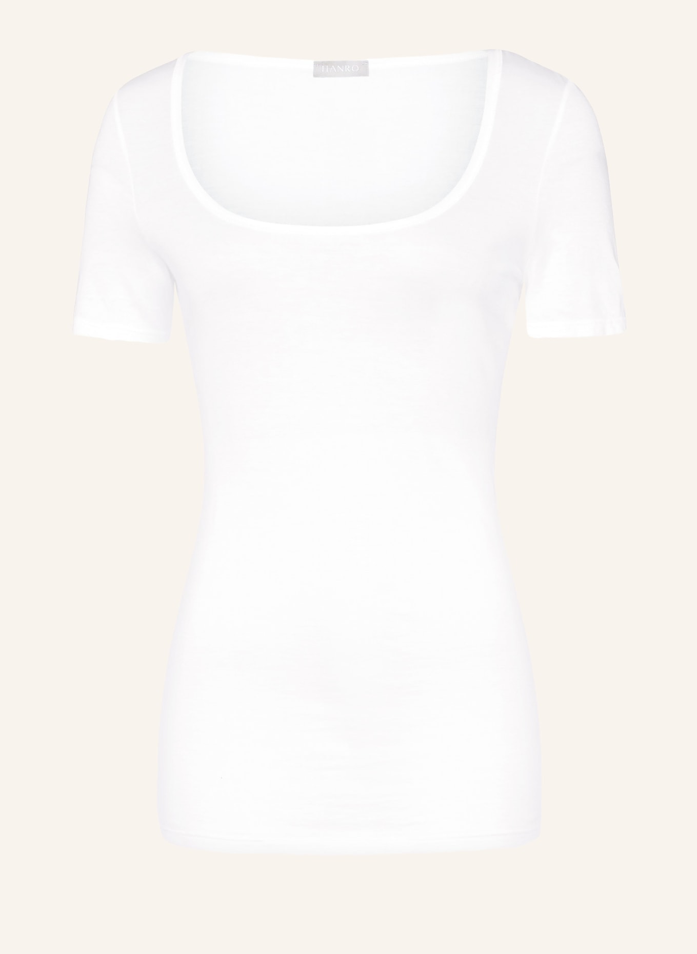 HANRO T-shirt ULTRALIGHT, Color: WHITE (Image 1)