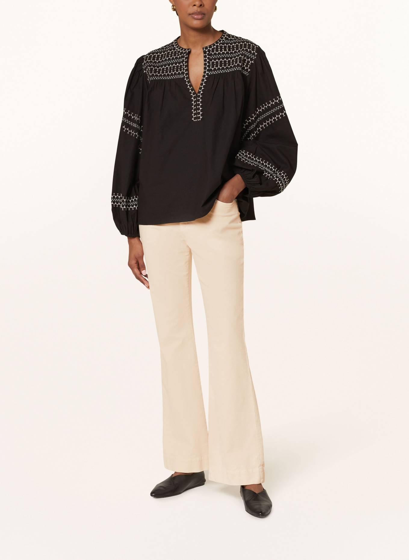 summum woman Cordhose: ECRU