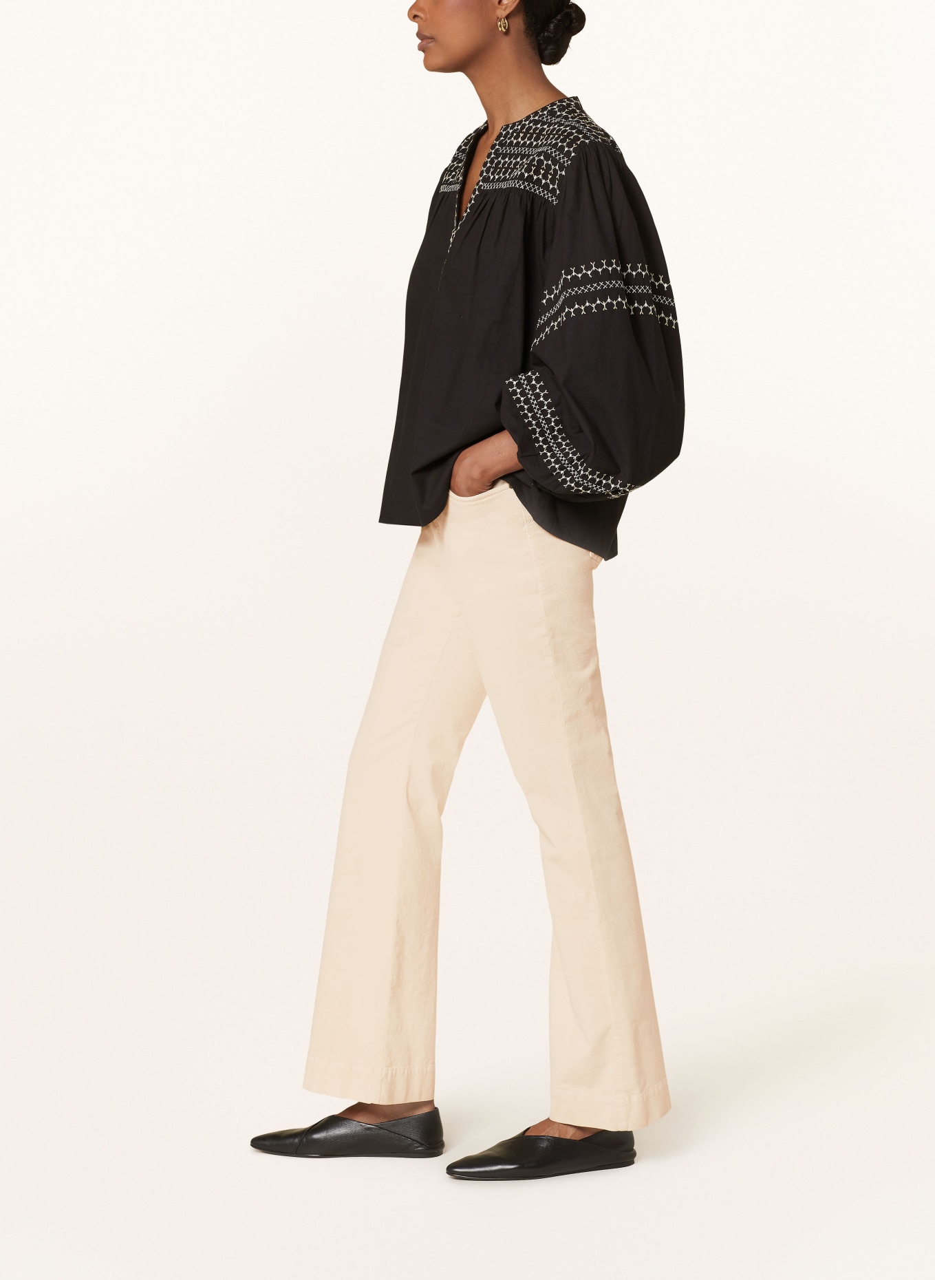 summum woman Cordhose: ECRU