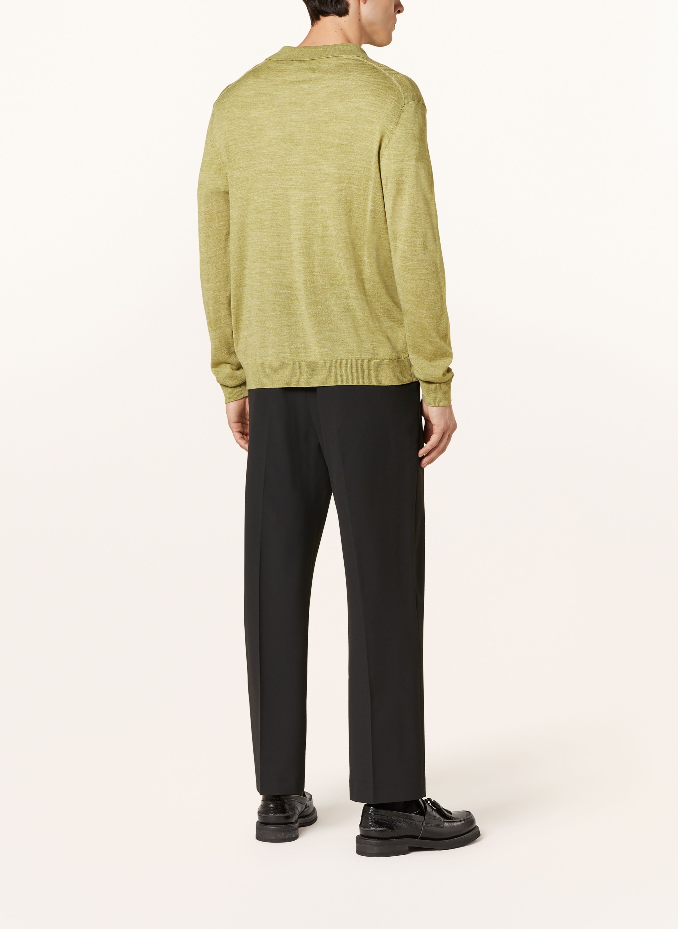 NN.07 Knit shirt THOR regular fit: OLIVE