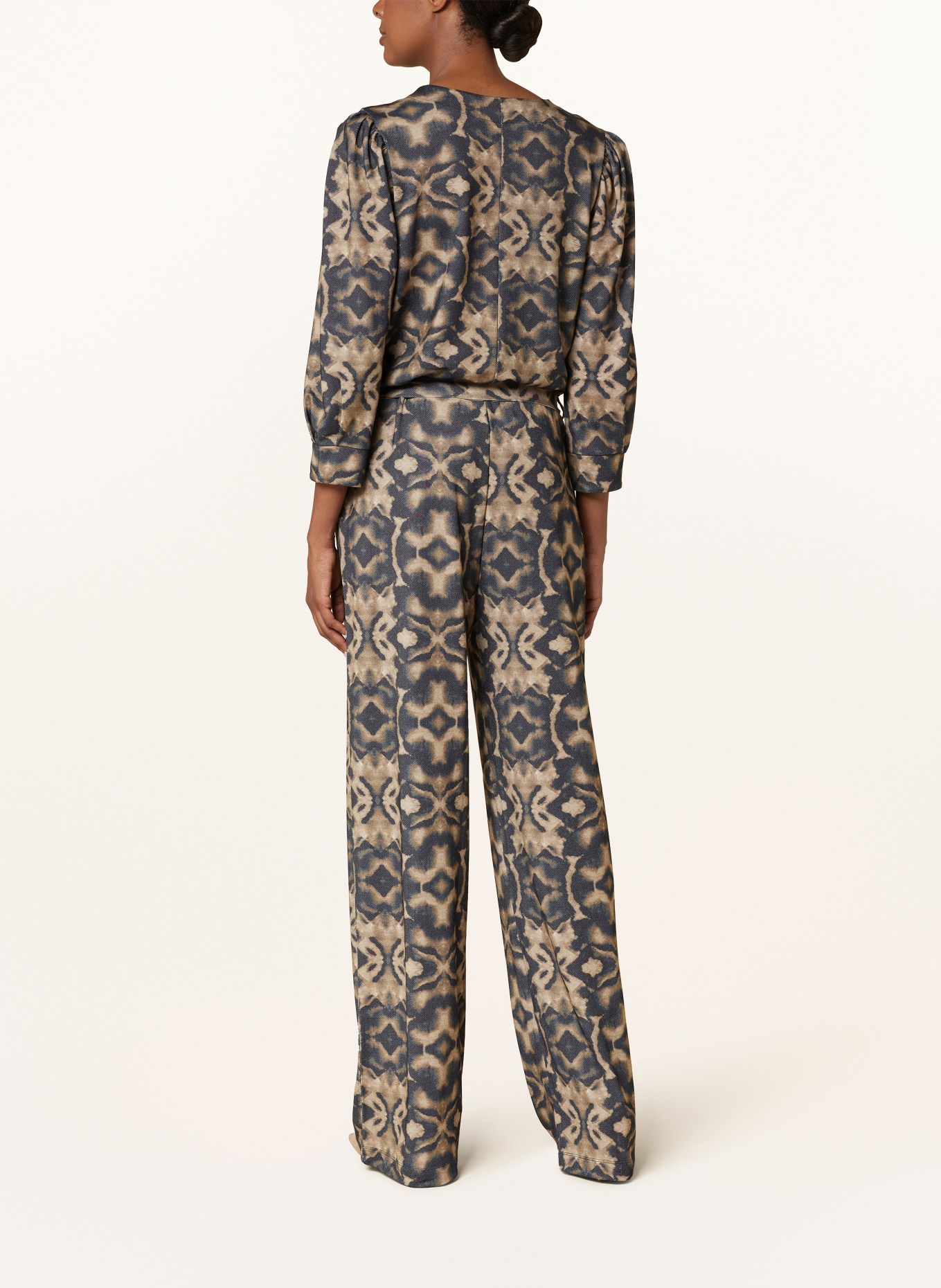 summum woman Kombinezon z rękawem 3/4: OLIWKOWY / NIEBIESKI