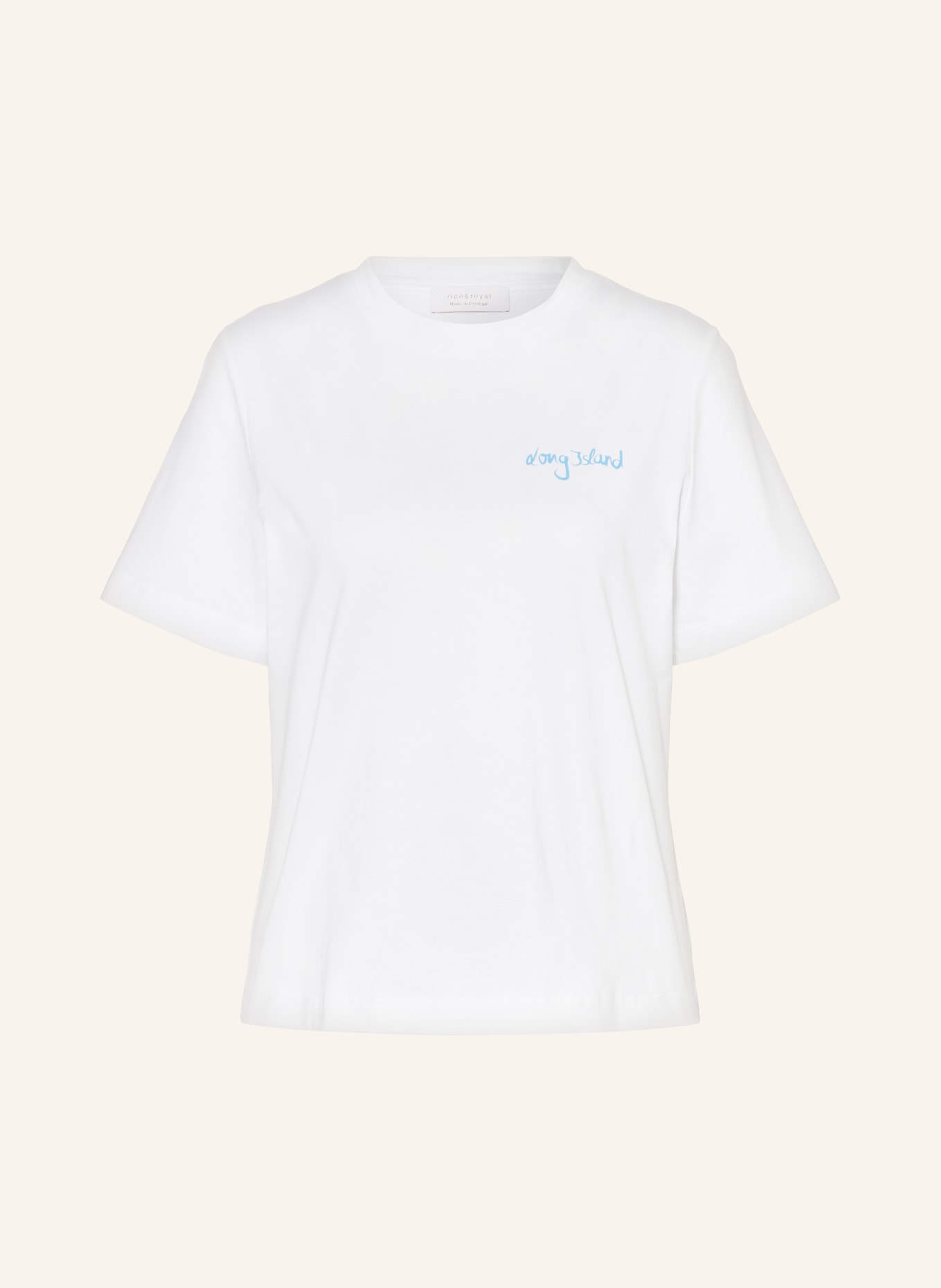 rich&royal T-shirt, Color: WHITE (Image 1)