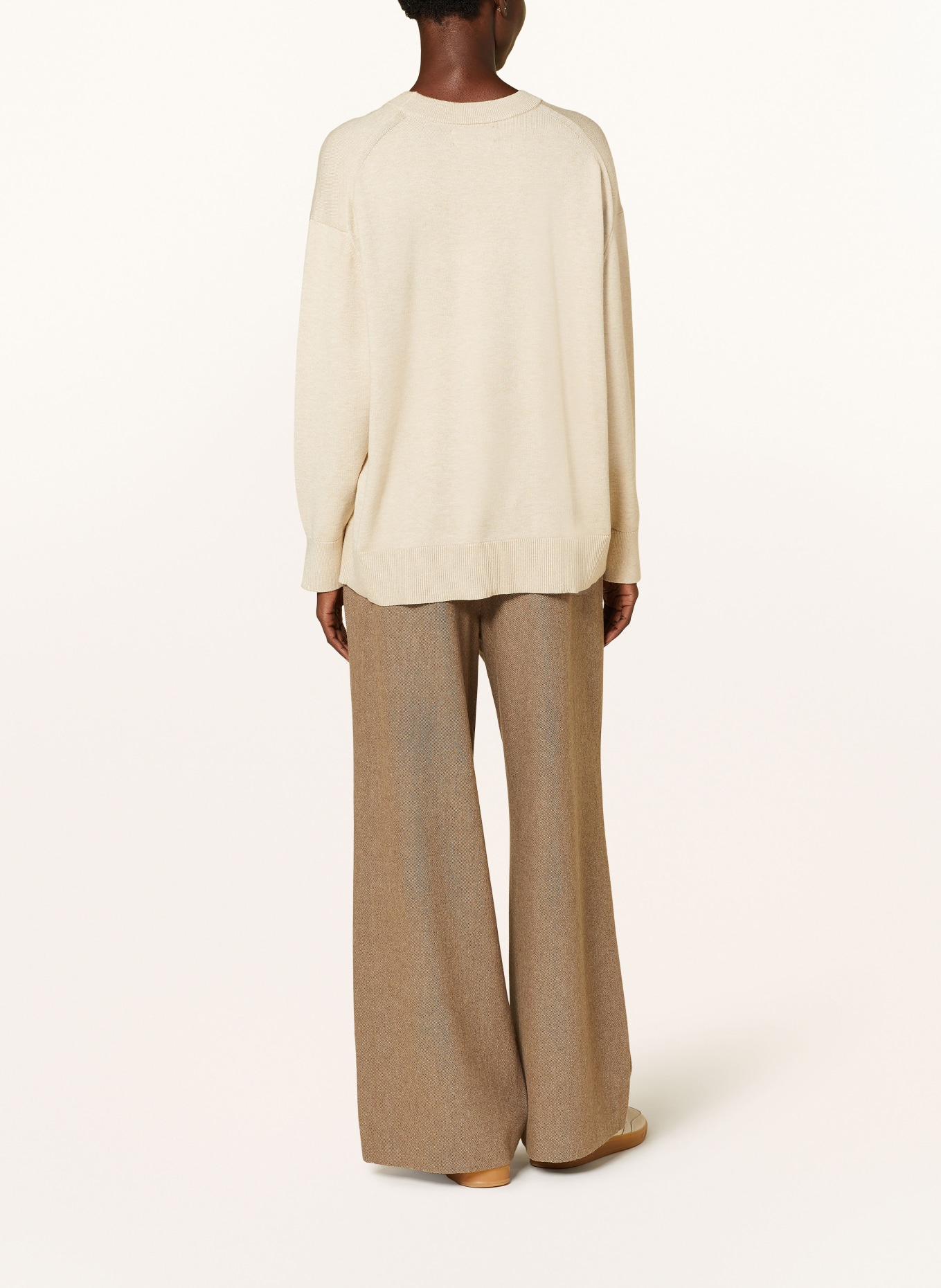 MSCH COPENHAGEN Pullover MSCHMAURA: HELLBRAUN