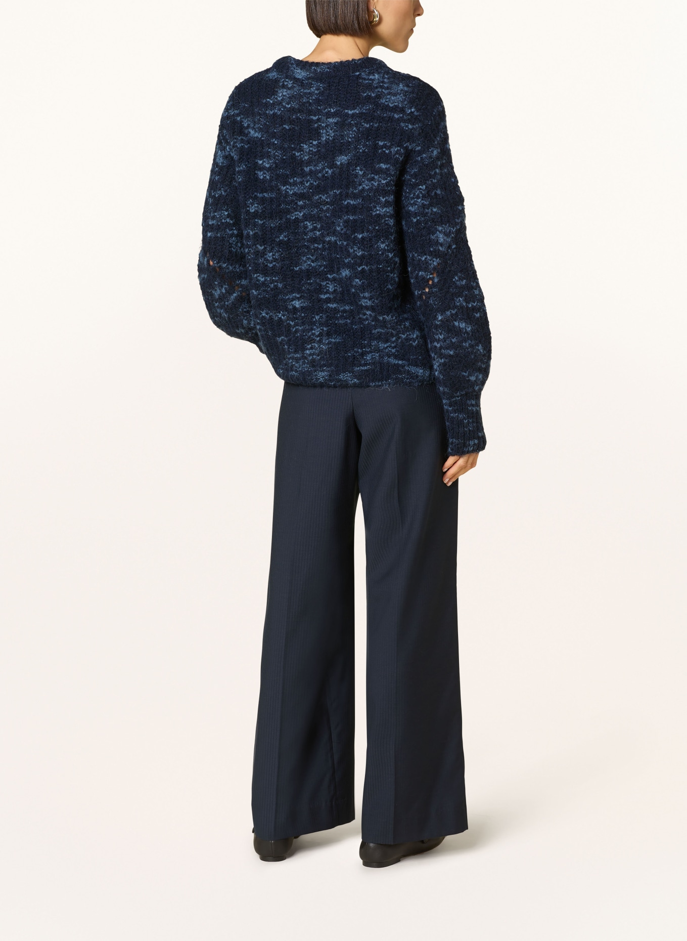 MSCH COPENHAGEN Sweater MSCHALEGRA: BLUE / DARK BLUE