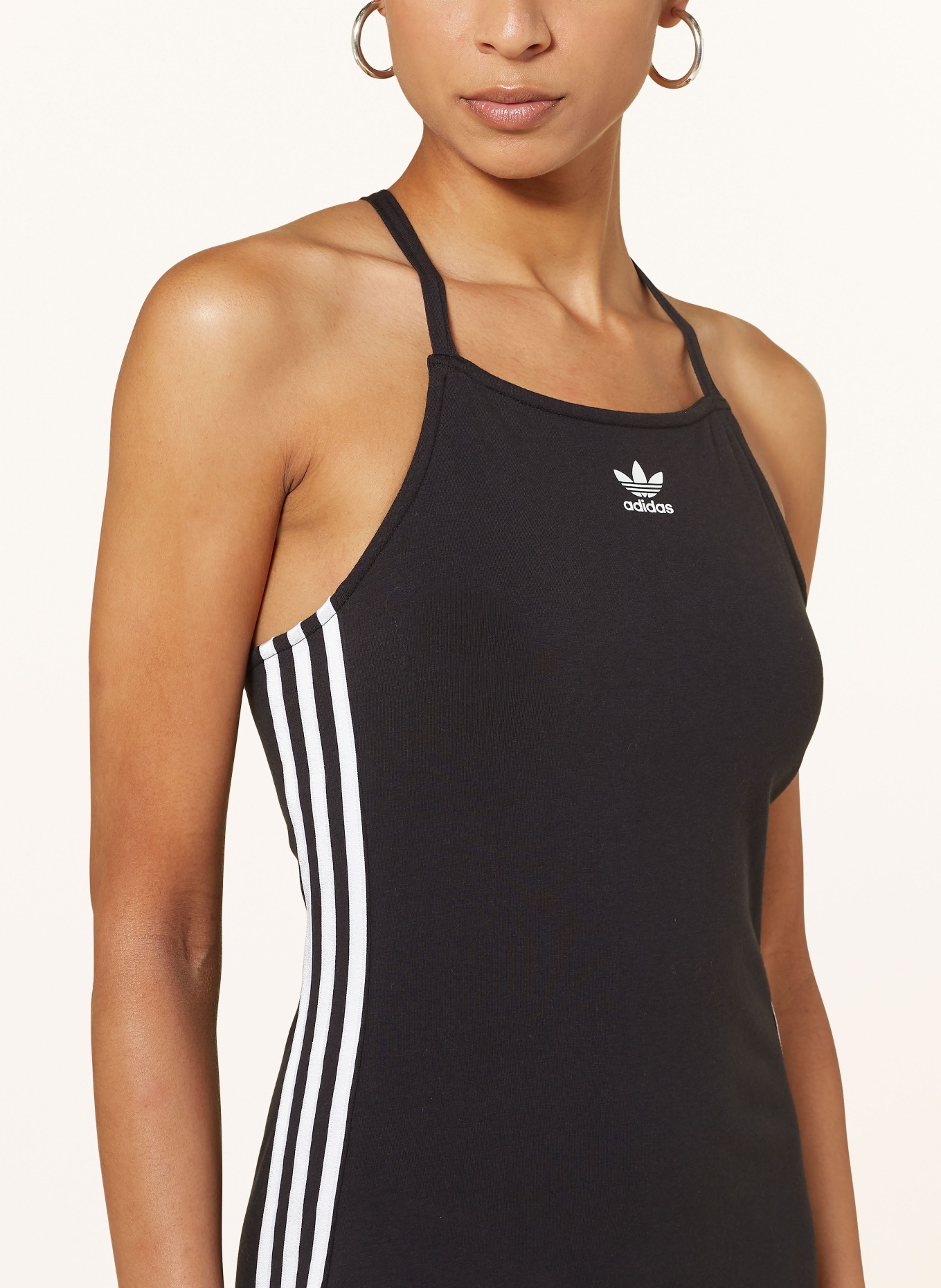 adidas Originals Jersey dress in black