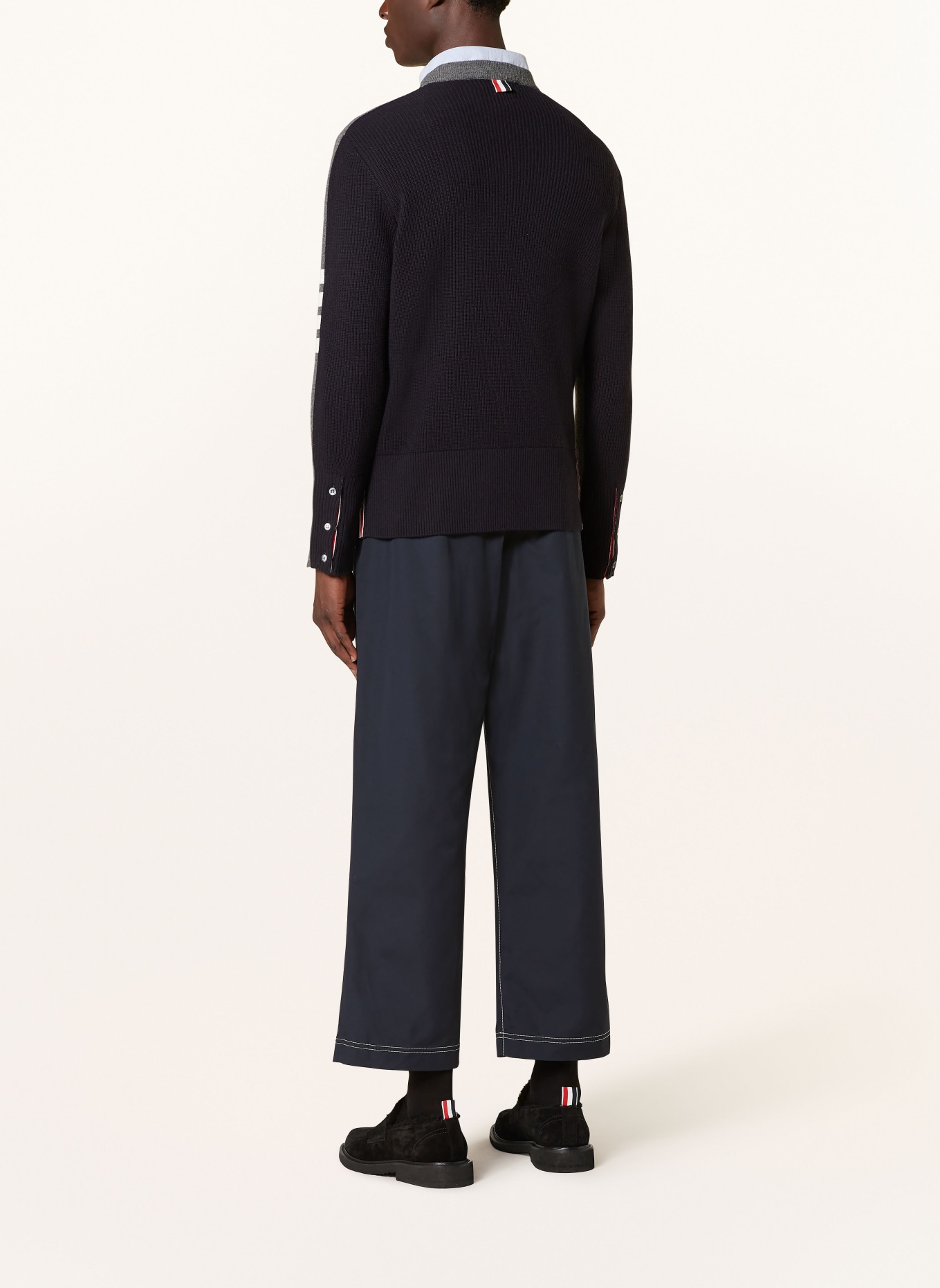 THOM BROWNE. Trousers regular fit, Color: DARK BLUE (Image 3)