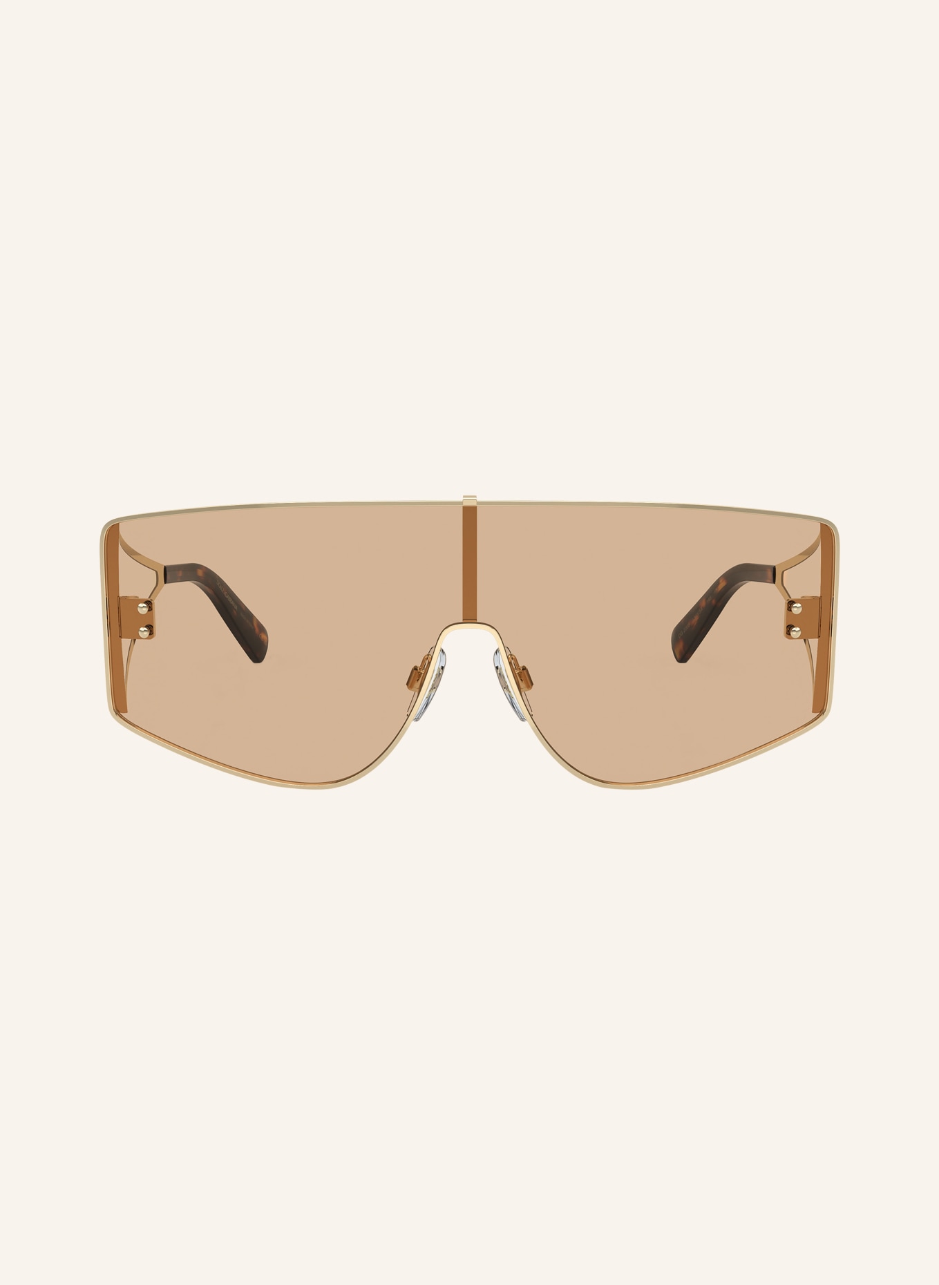 DOLCE & GABBANA Sonnenbrille DG2305: 13655A - GOLD/ HELLBRAUN