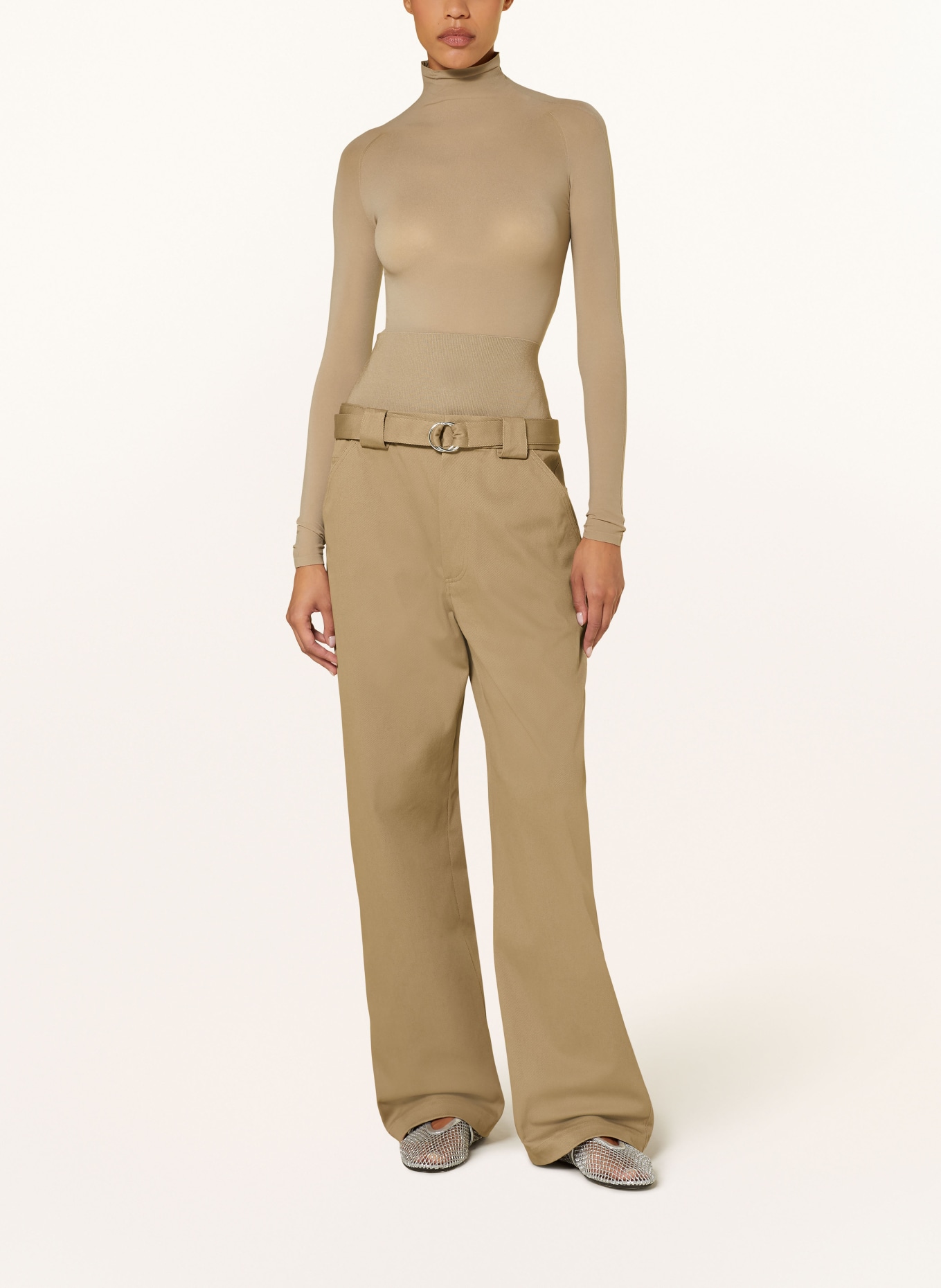 ALAÏA String-Body SECOND SKIN: BEIGE