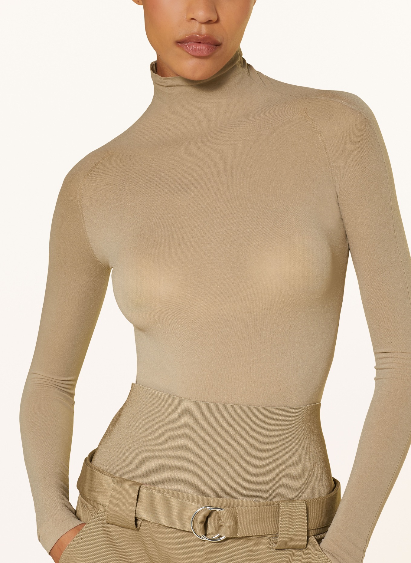 ALAÏA String-Body SECOND SKIN: BEIGE