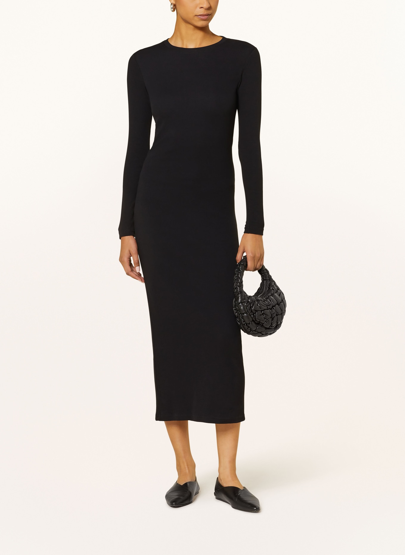 SAMSØE  SAMSØE Jerseykleid SAALEXA: SCHWARZ