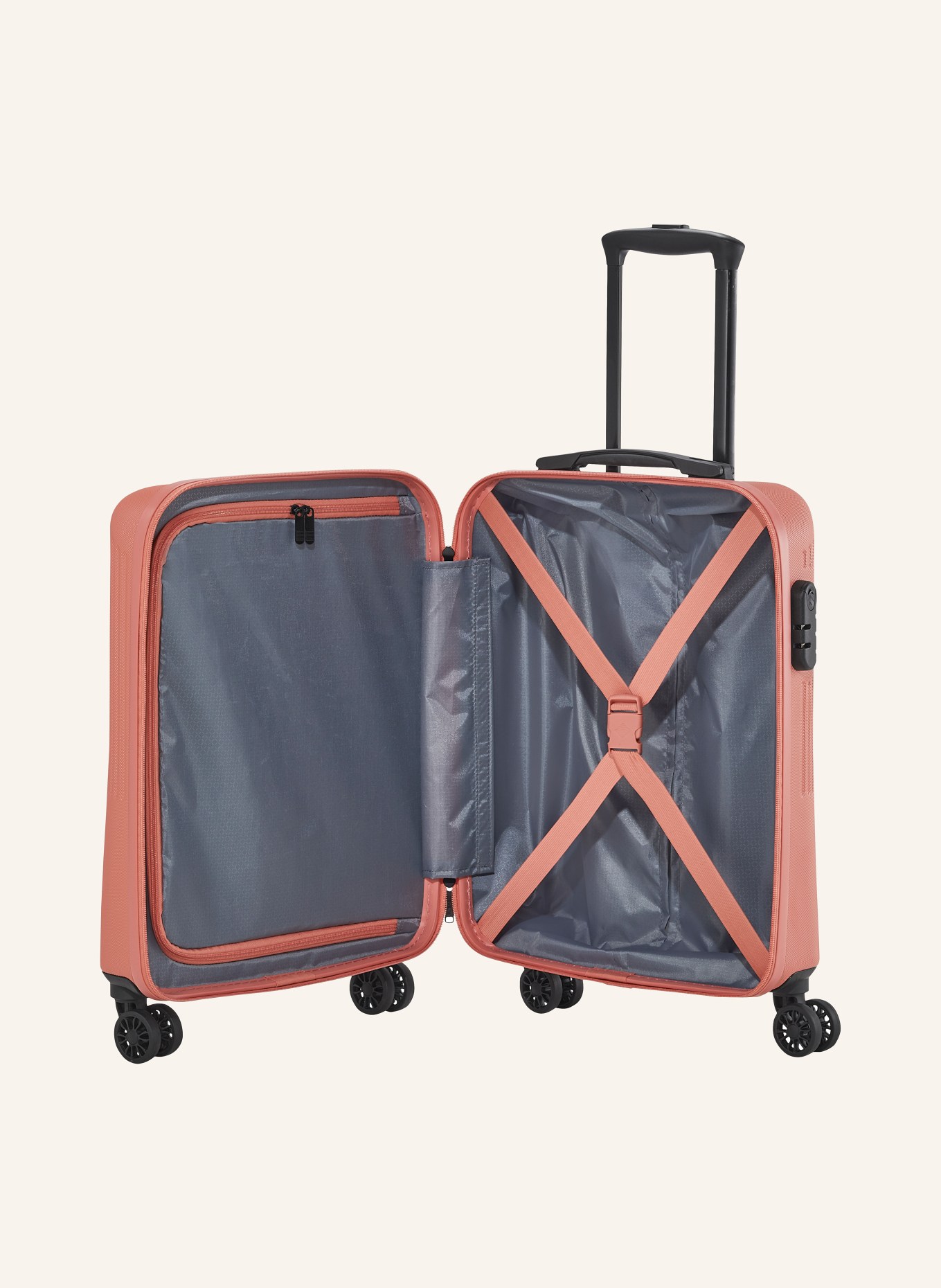 travelite Trolley BALI: HELLROT