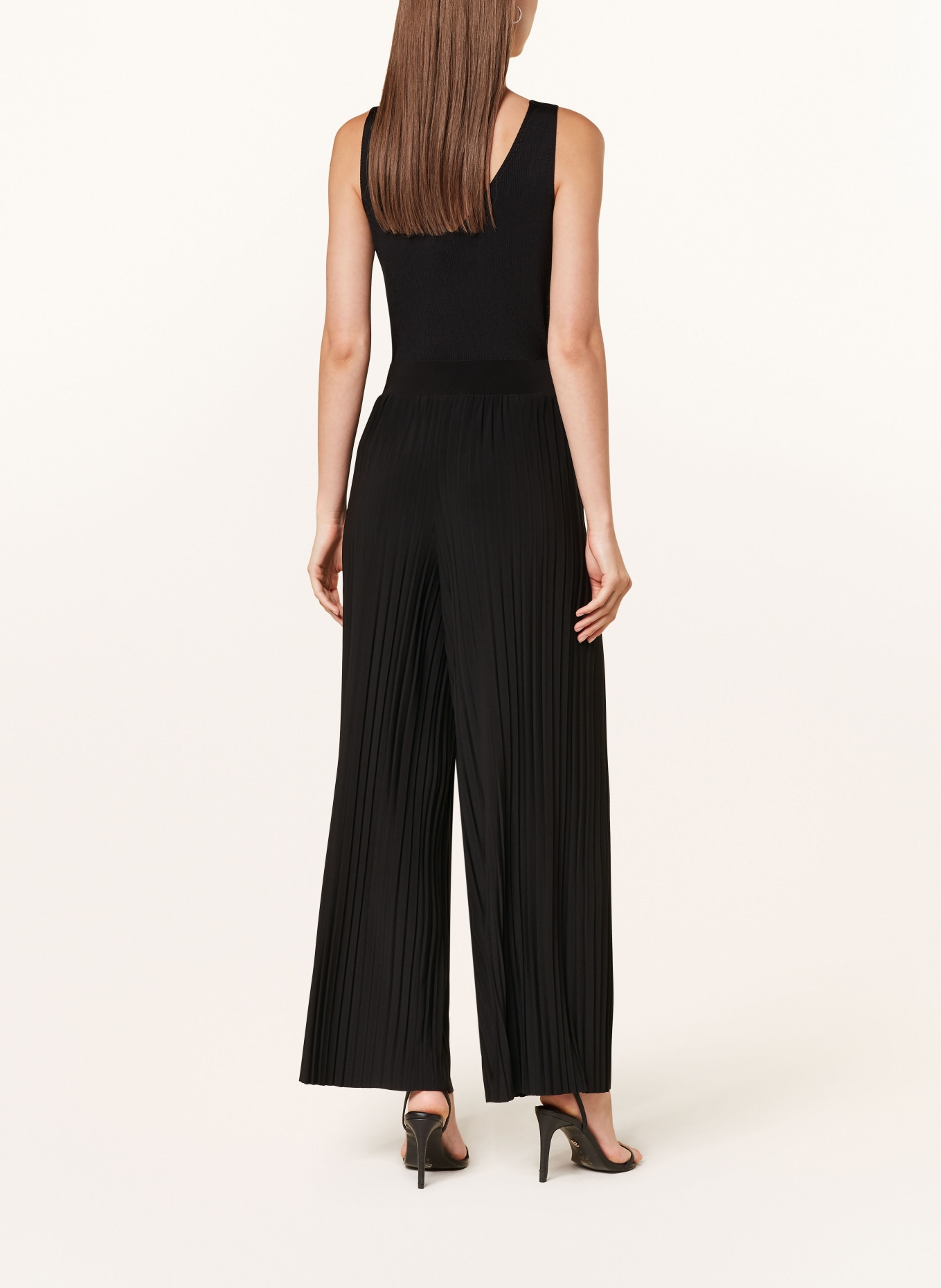 Jersey Culottes in Light Grey
