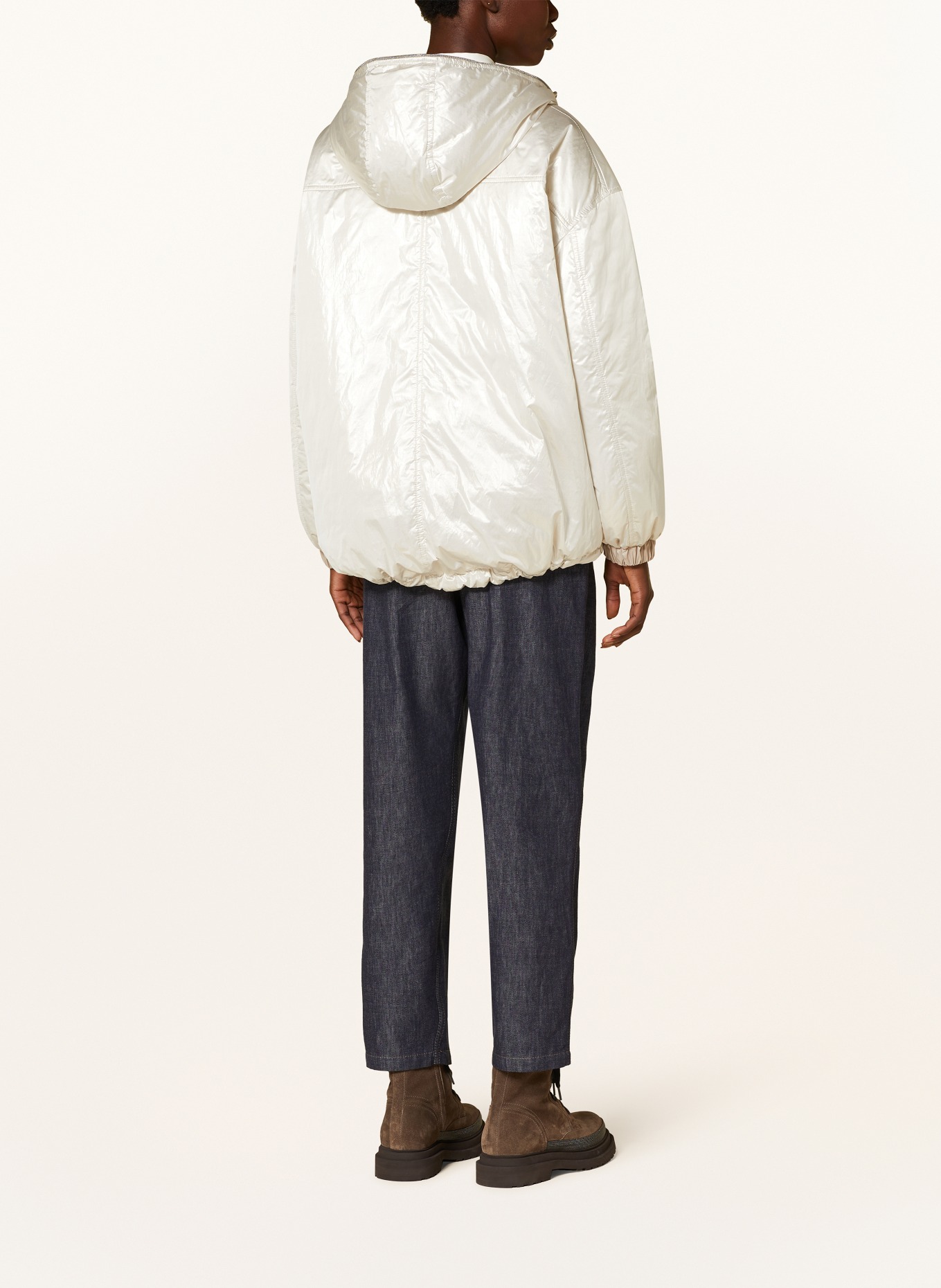 BRUNELLO CUCINELLI Reversible down jacket with glitter