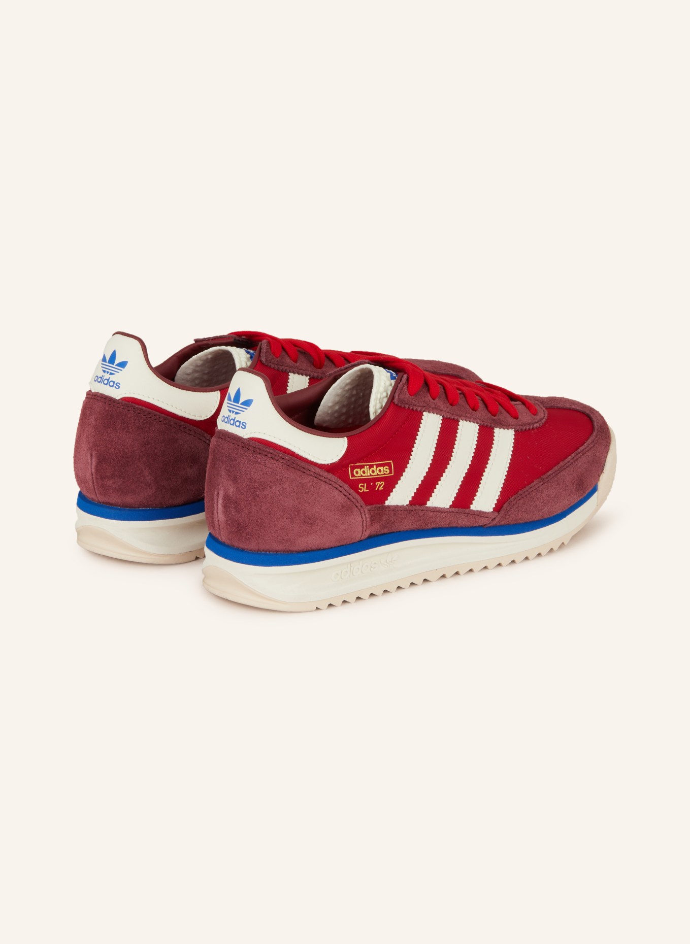 adidas Originals Sneaker SL 72 RS, Farbe: ROT/ DUNKELROT/ WEISS (Bild 2)