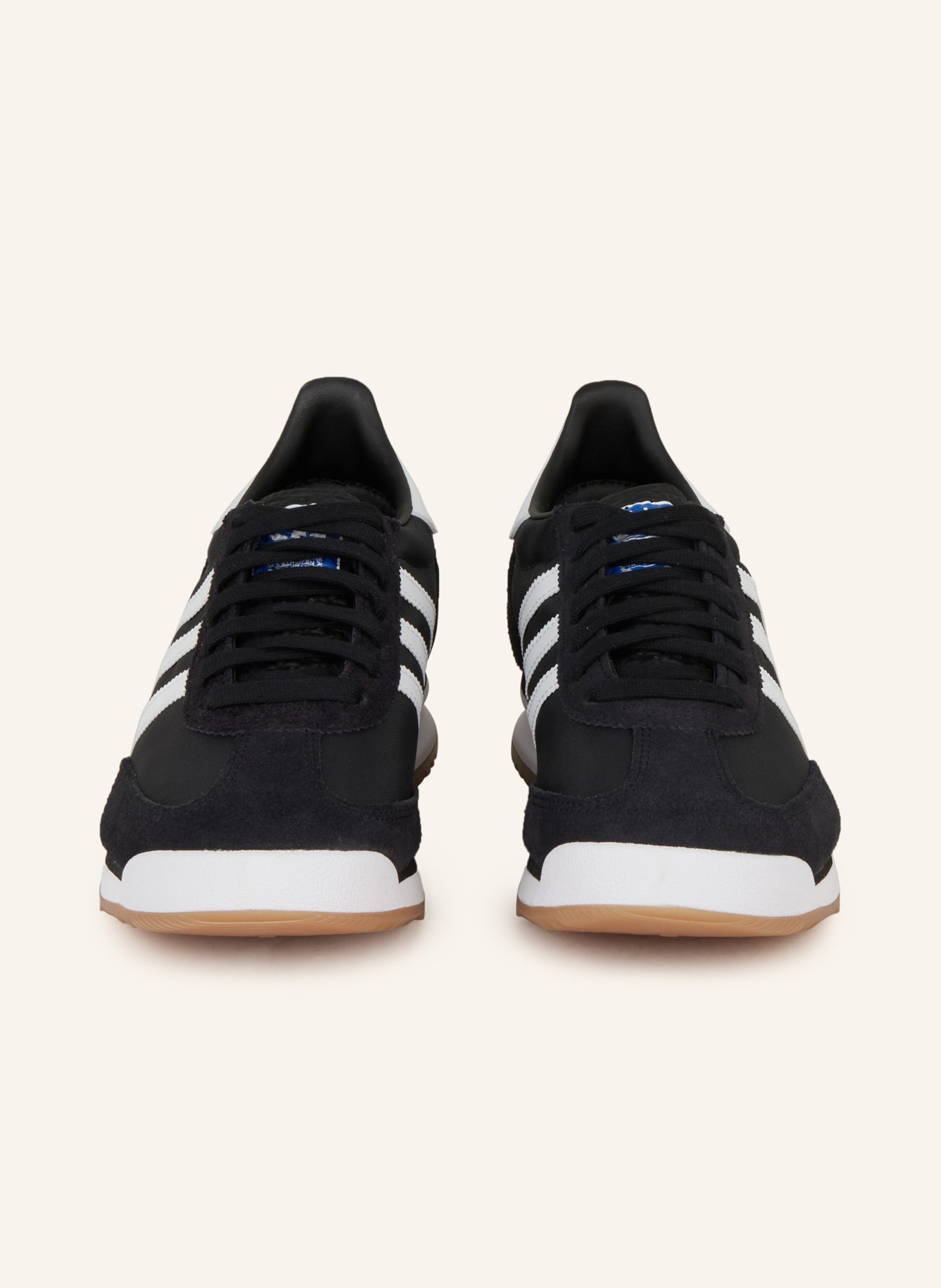 adidas Originals Sneaker SL 72 RS in schwarz weiss
