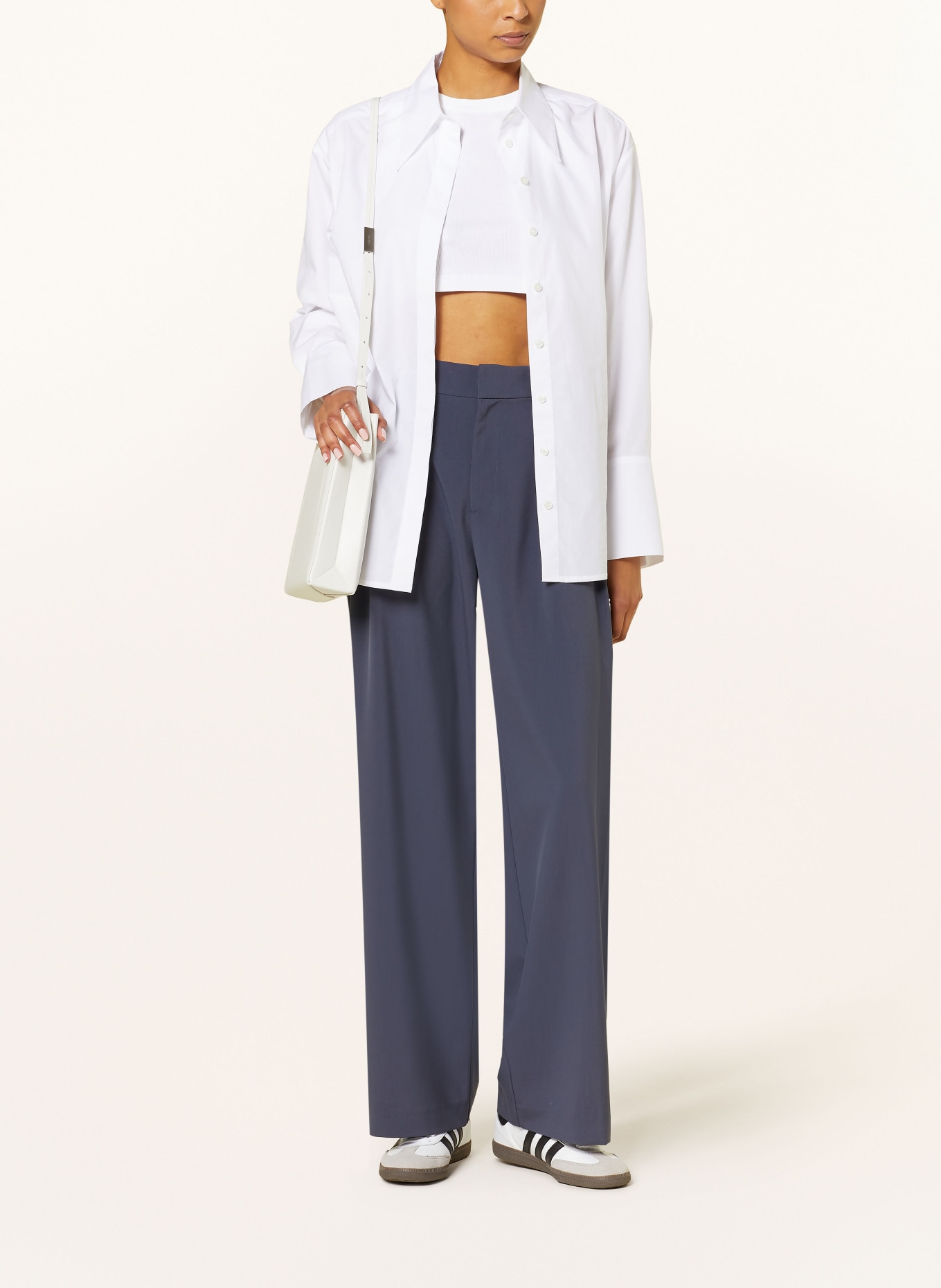 Високі кросівки calvin klein оригінал Trousers: BLUE GRAY