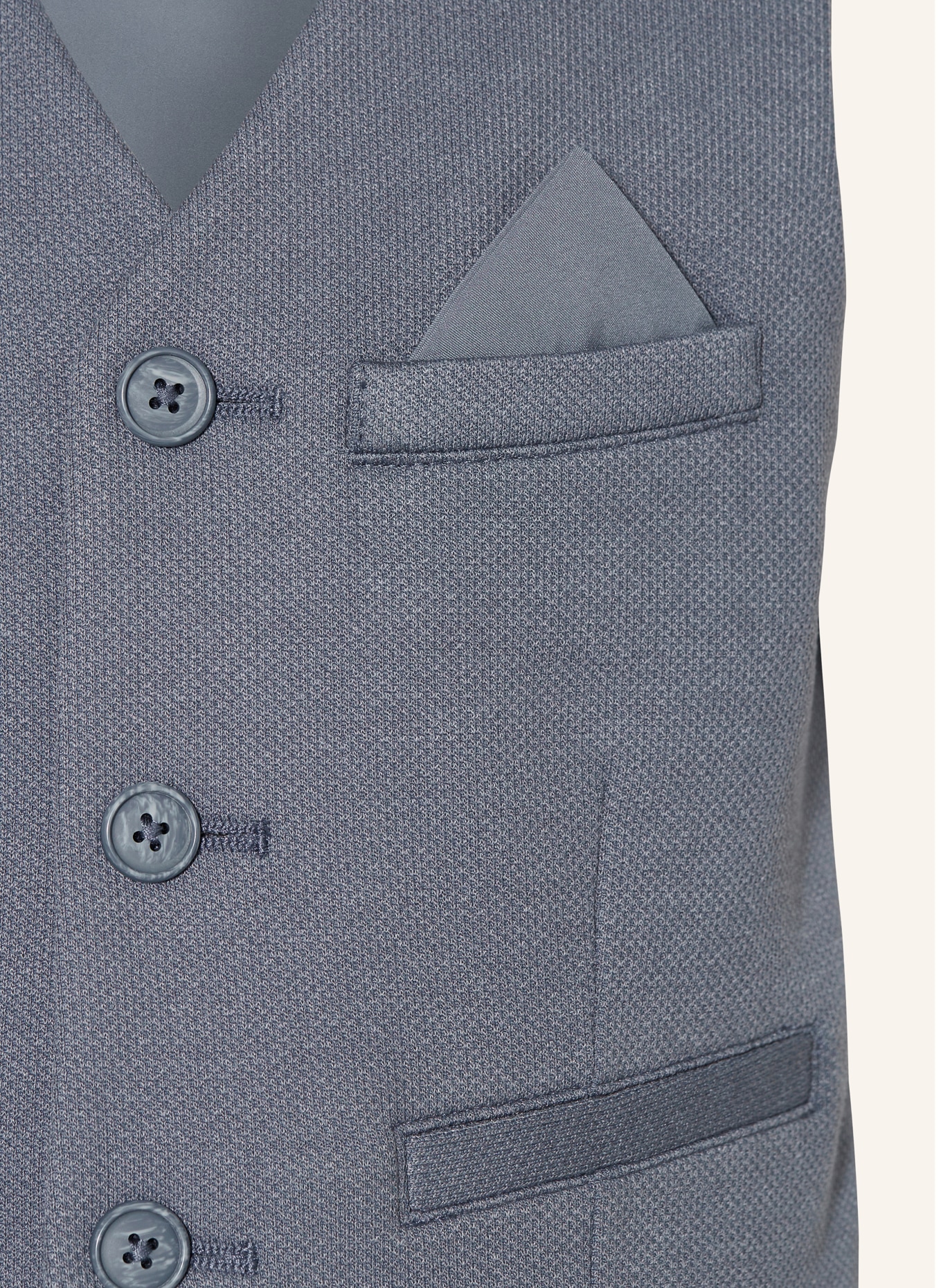 s.Oliver RED Anzugsweste: BLAUGRAU