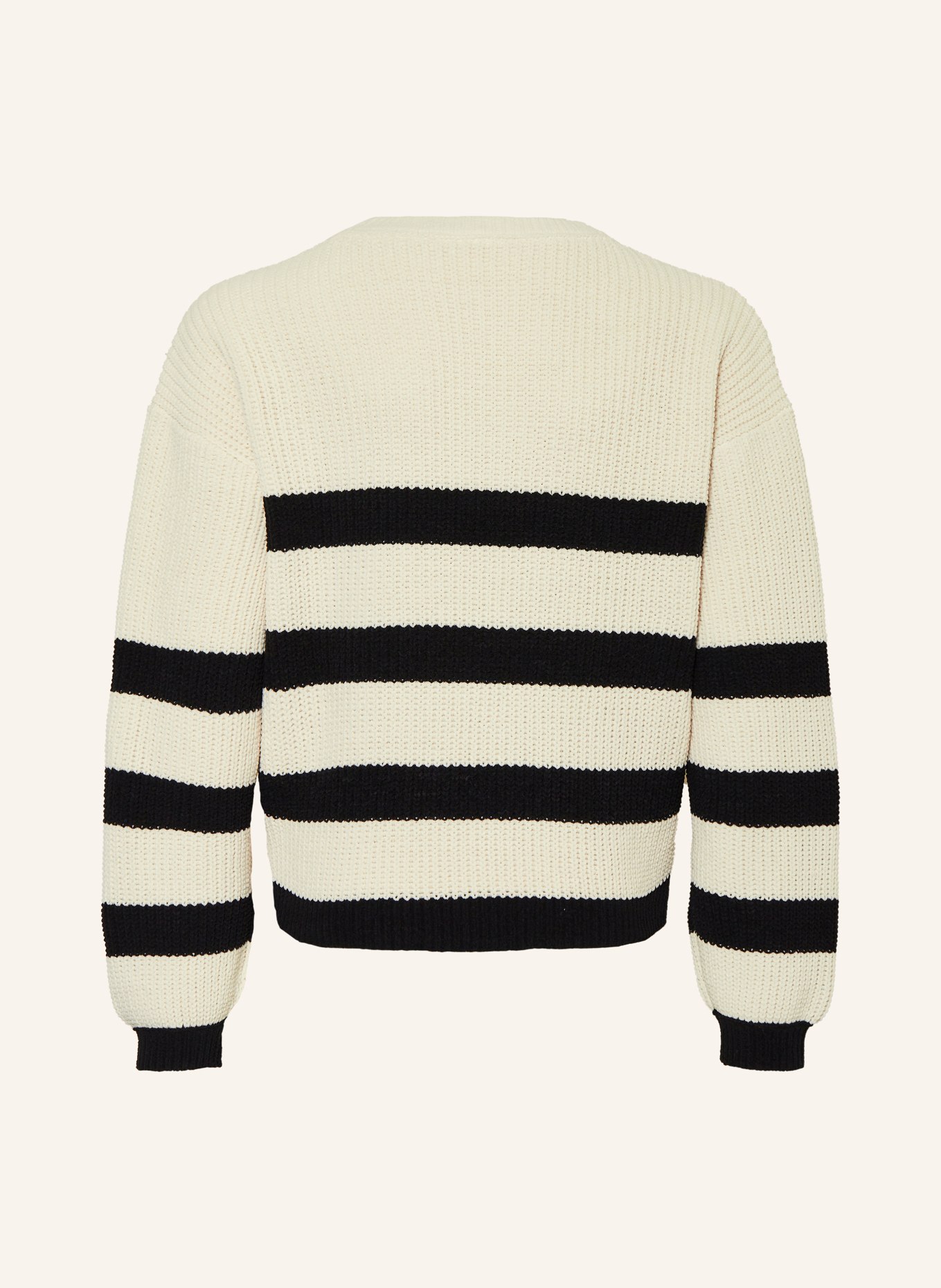 s.Oliver RED Pullover: ECRU/ SCHWARZ