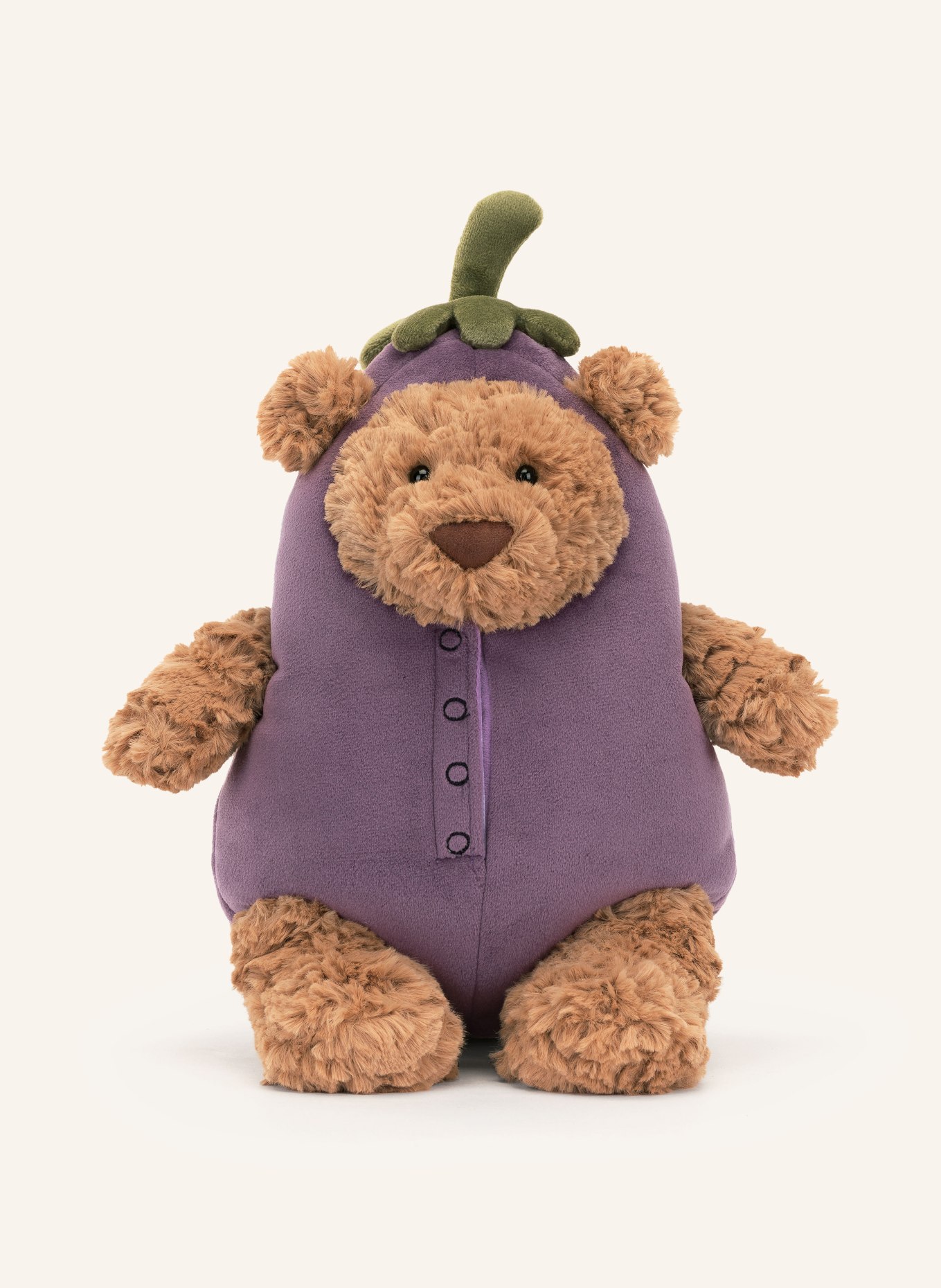 Jellycat Teddybär-Kuscheltier BARTHOLOMEW BEAR AUBERGINE, Farbe: BRAUN/ LILA (Bild 1)