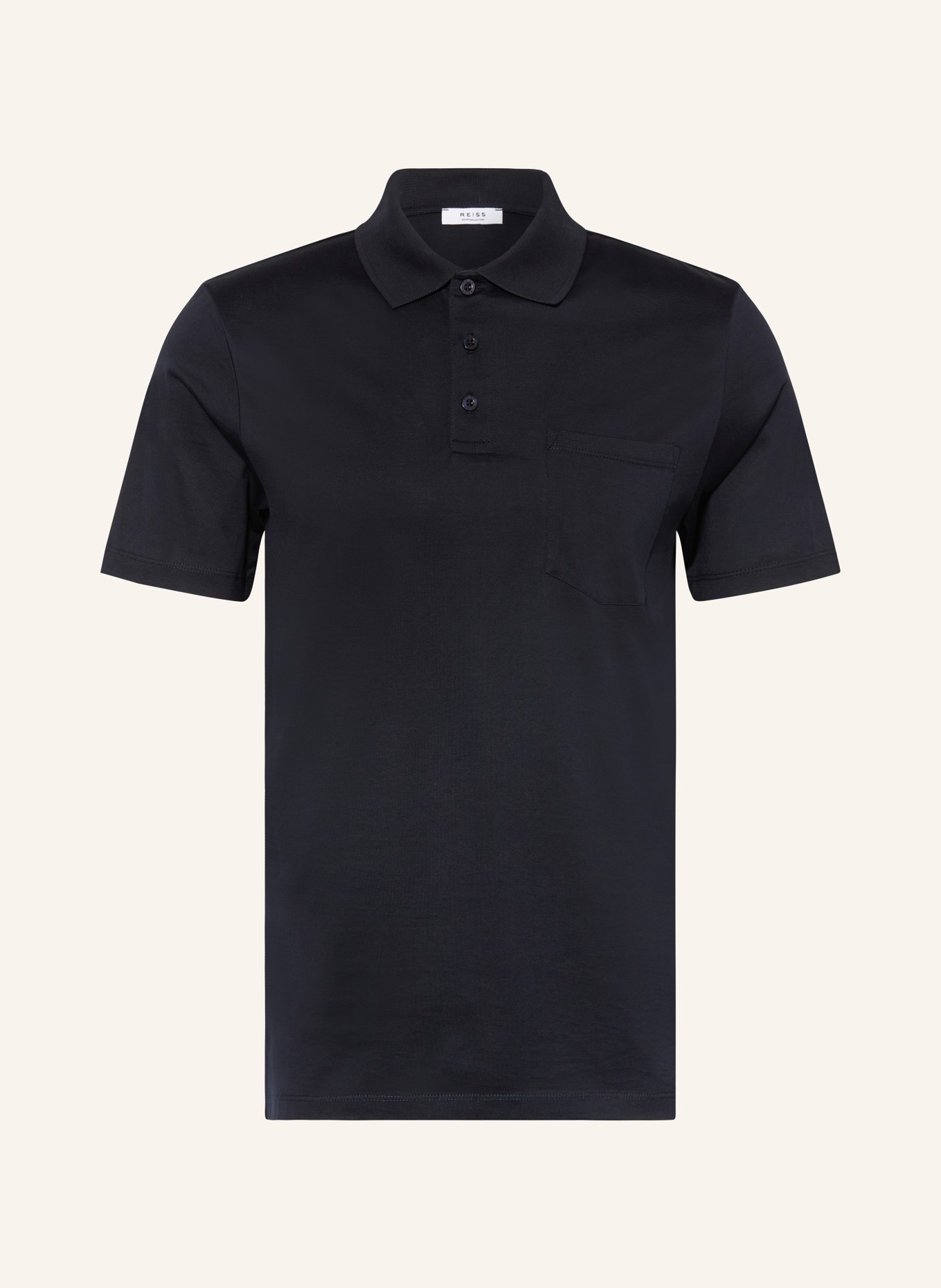 REISS Jersey polo shirt AUSTIN, Color: DARK BLUE (Image 1)