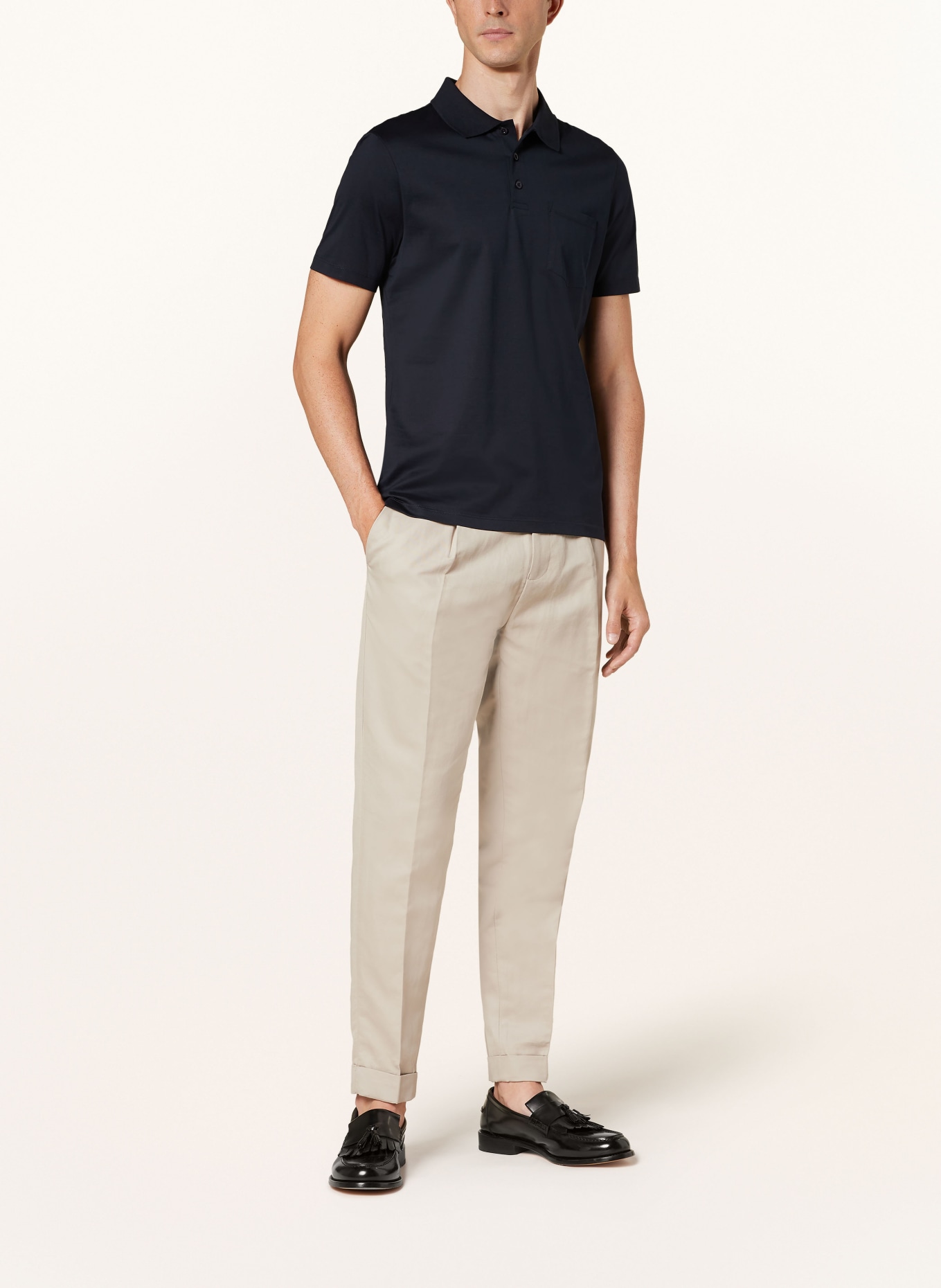 REISS Jersey-Poloshirt AUSTIN, Farbe: DUNKELBLAU (Bild 2)