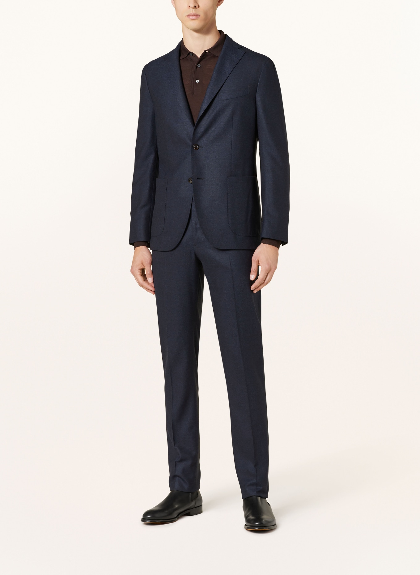 BOGLIOLI Suit trousers extra slim fit, Color: 780 NAVY (Image 2)