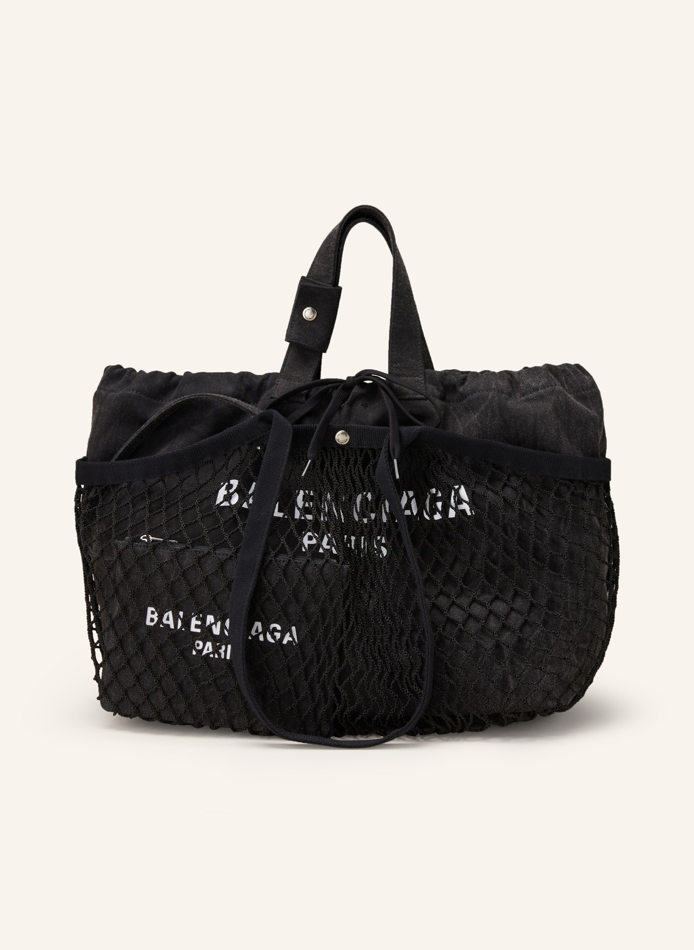 BALENCIAGA 2 in 1 Shopper mit Pouch