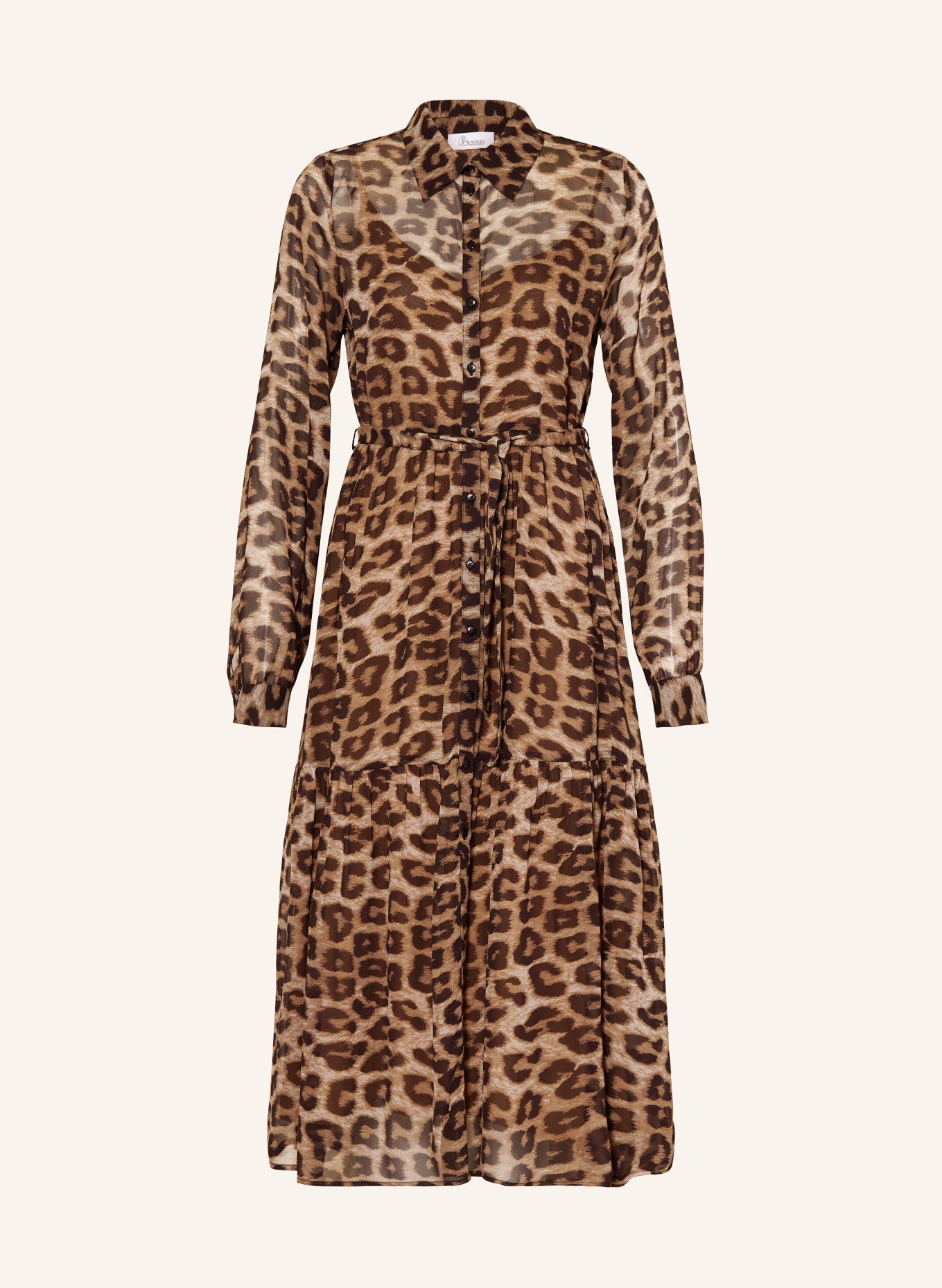 Princess GOES HOLLYWOOD Hemdblusenkleid: BRAUN / DUNKELBRAUN