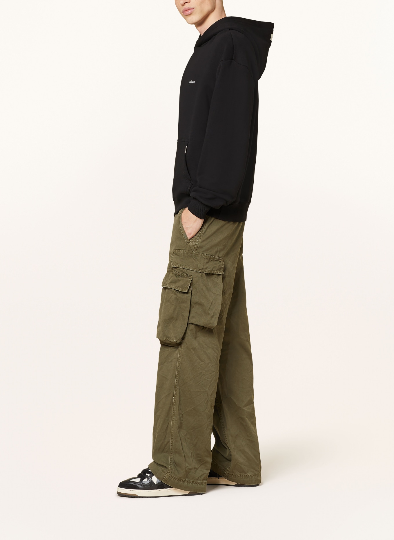 don't waste culture Oversized-Hoodie DYLAN: SCHWARZ