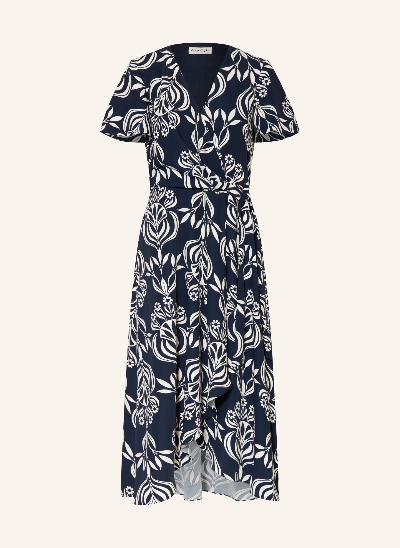 Phase eight blue and white dress sale