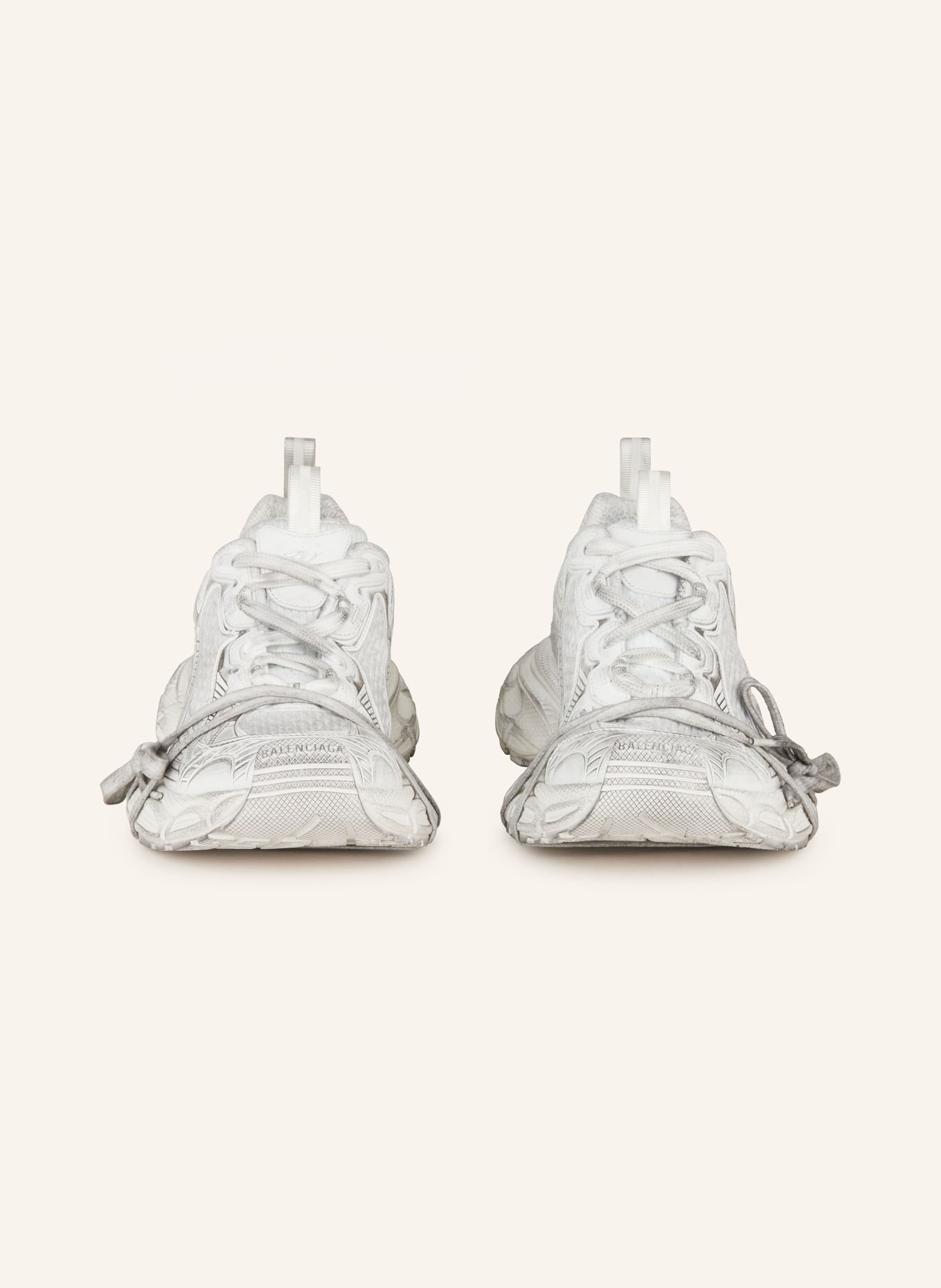 BALENCIAGA Sneaker 3XL: HELLGRAU / WEISS