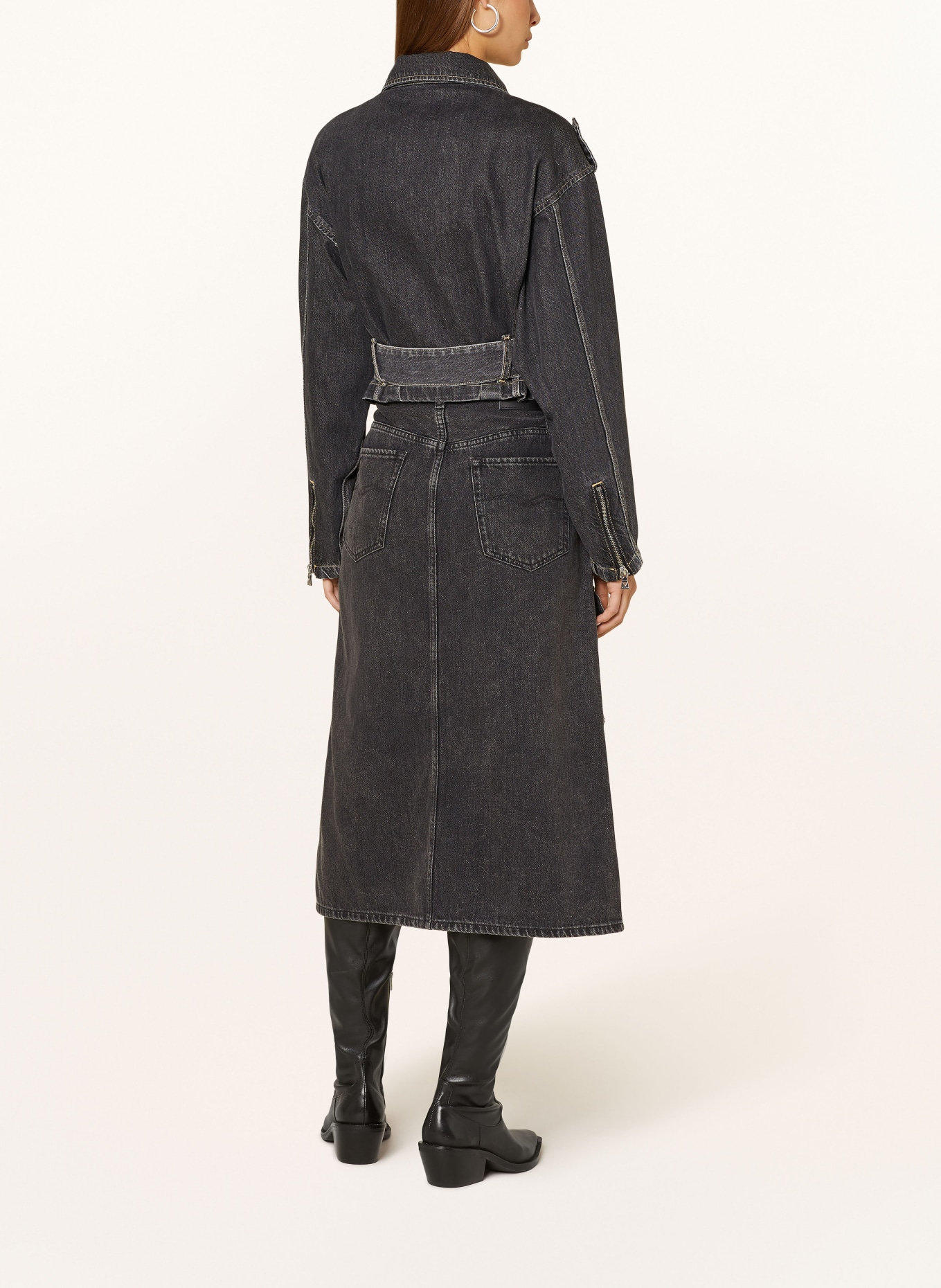 GUESS Jeansjacke SANDY: SCHWARZ