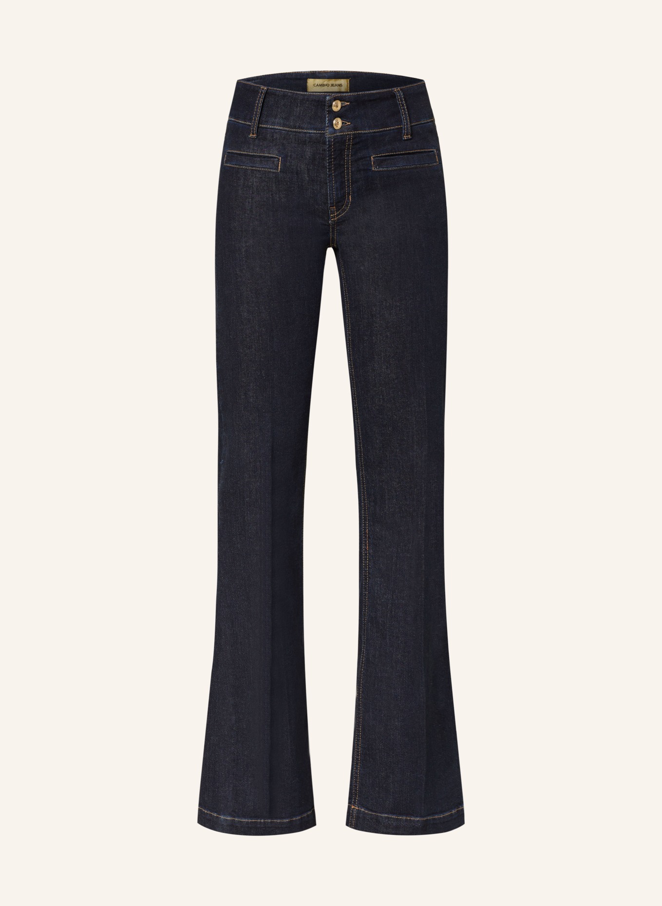 CAMBIO Flared jeans TESSA: DARK BLUE