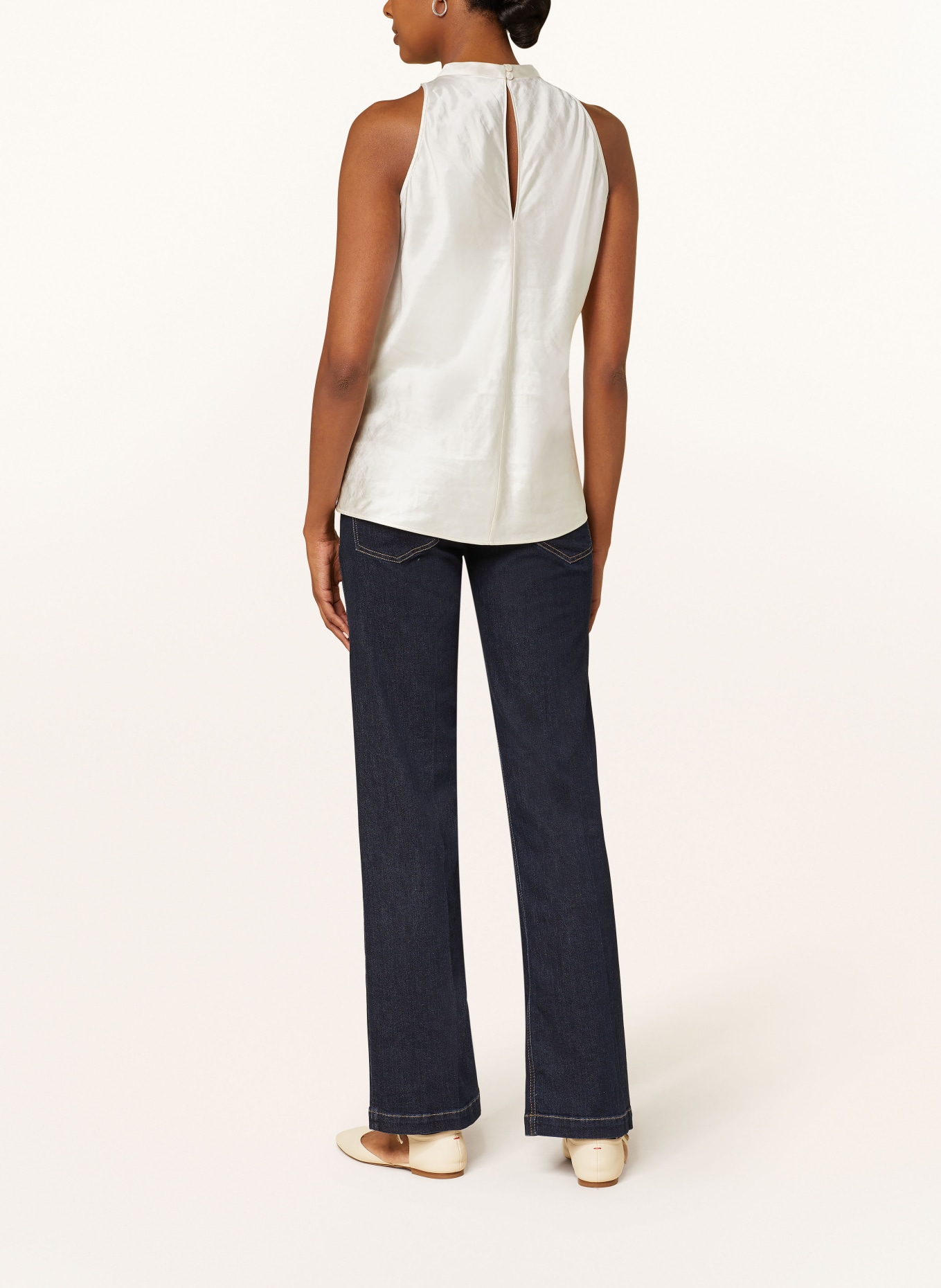 CAMBIO Flared jeans TESSA: DARK BLUE
