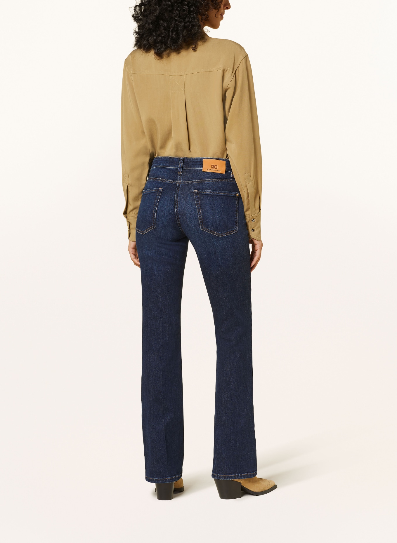 CAMBIO Flared jeans PARIS: 5103 dark used wash