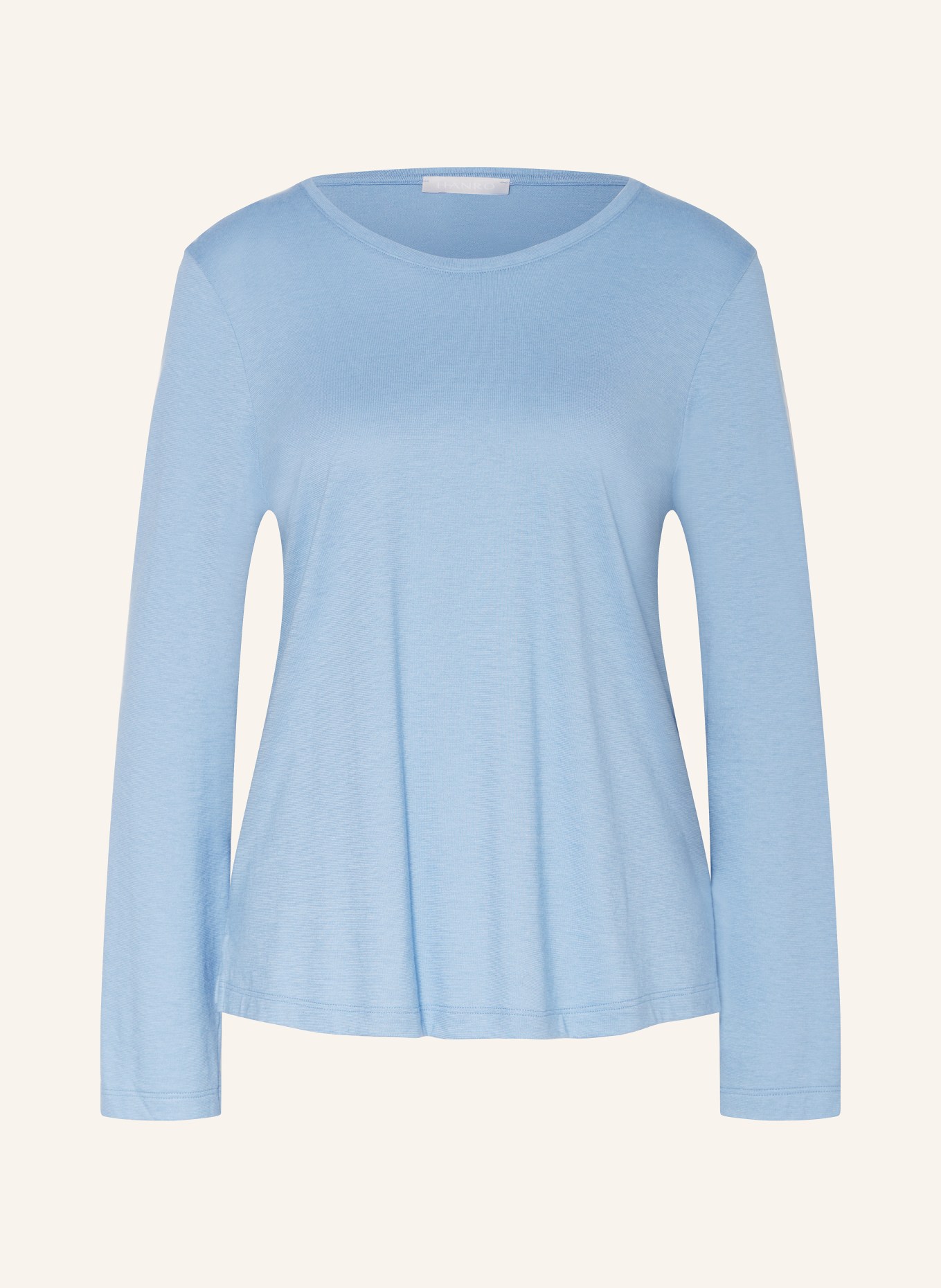 HANRO Lounge shirt SLEEP & LOUNGE, Color: BLUE GRAY (Image 1)